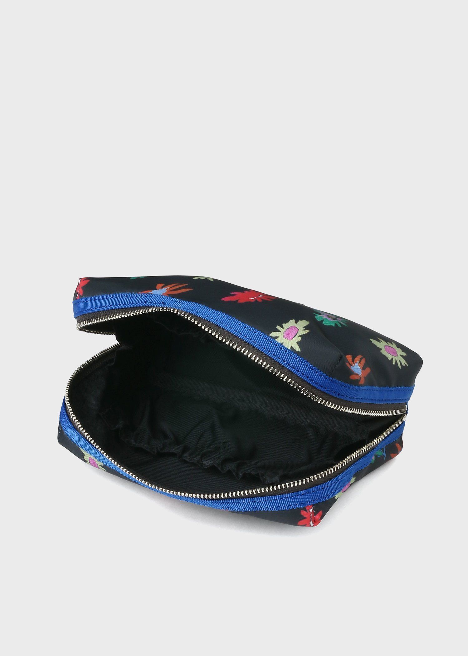 フラワープリント ポーチ