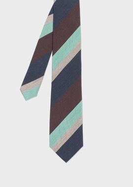 ミックスパネルストライプ タイ