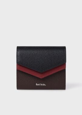 カラーブロックSS26 2つ折り財布