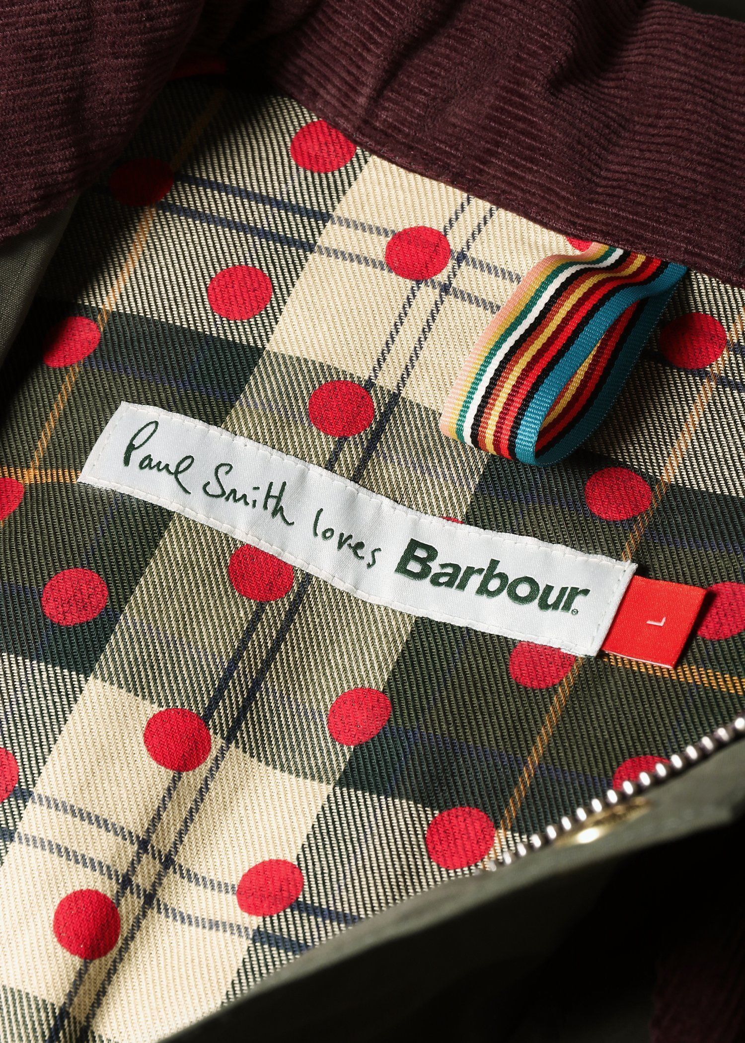 Paul Smith Loves Barbour "Parka" ナイロンジャケット 