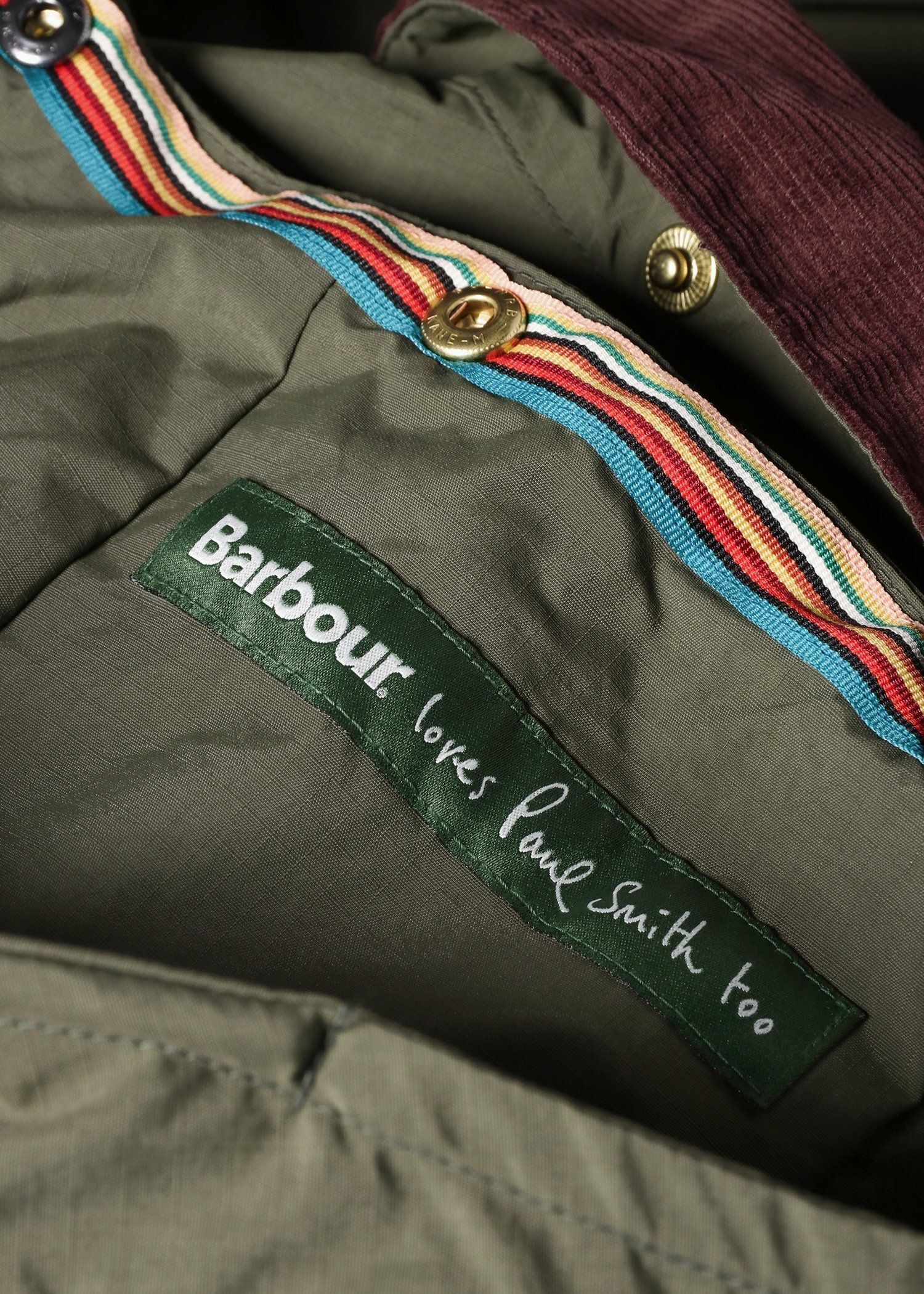 Paul Smith Loves Barbour "Parka" ナイロンジャケット 