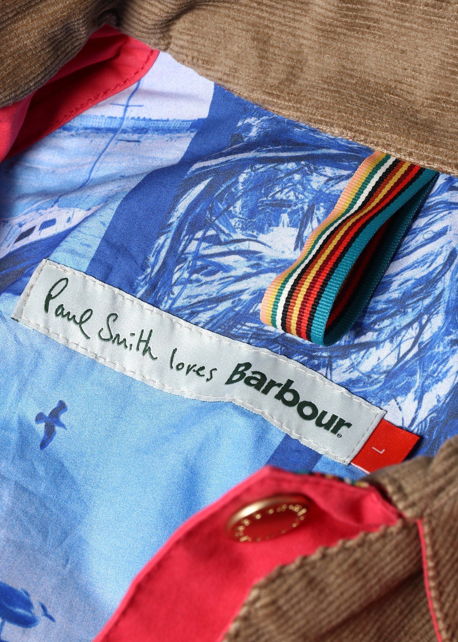 Paul Smith Loves Barbour "Bedale" コットンジャケット
