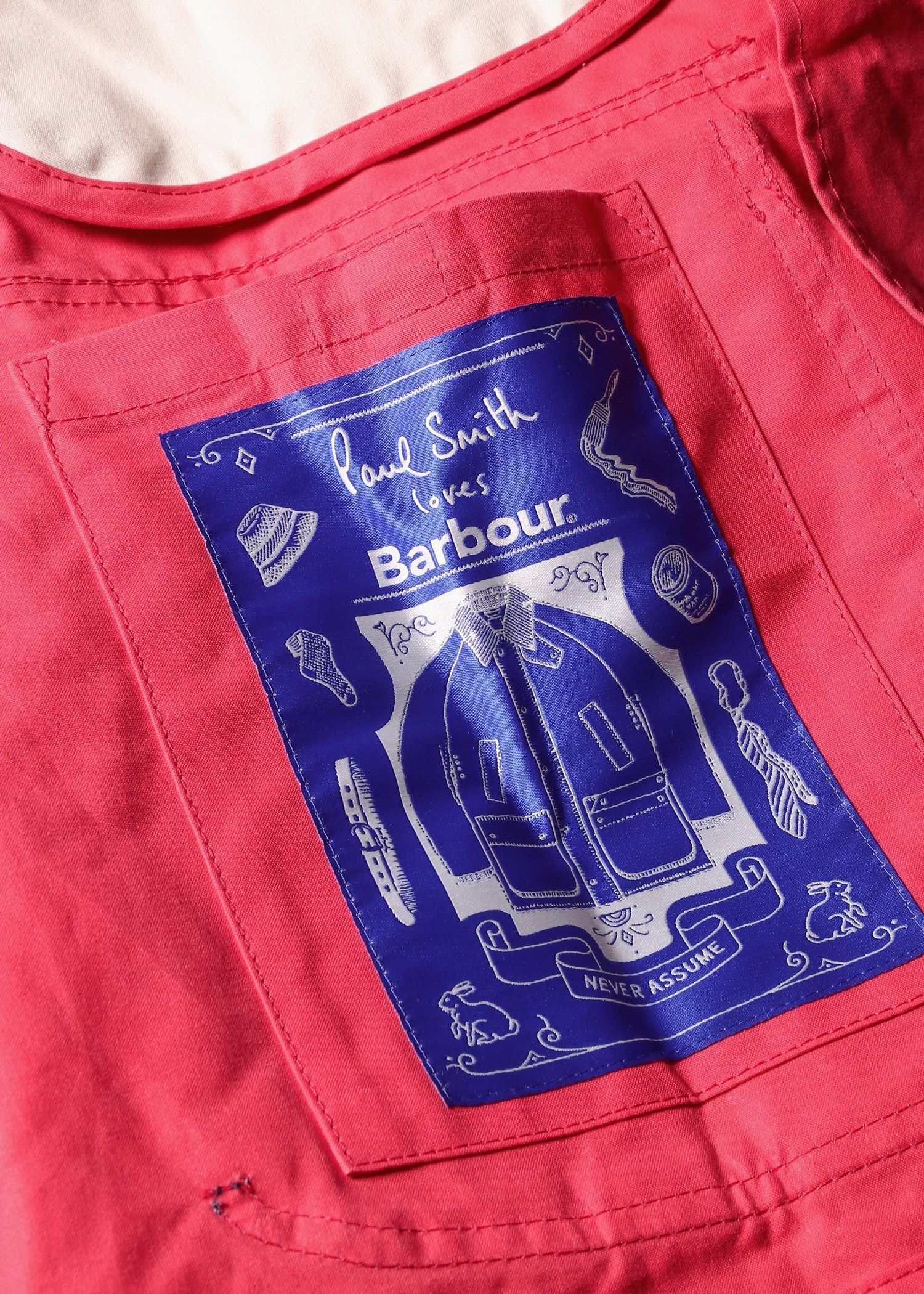 Paul Smith Loves Barbour "Bedale" コットンジャケット