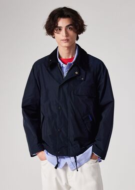 Paul Smith Loves Barbour "Transport" ポリエステルジャケット