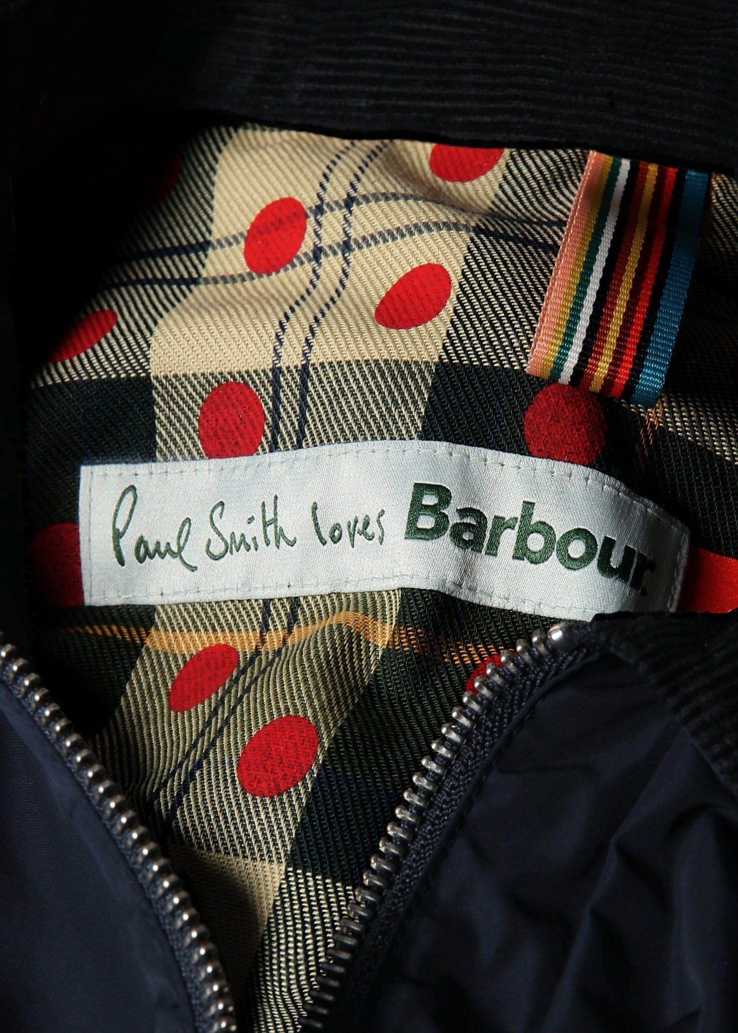Paul Smith Loves Barbour "Transport" ポリエステルジャケット