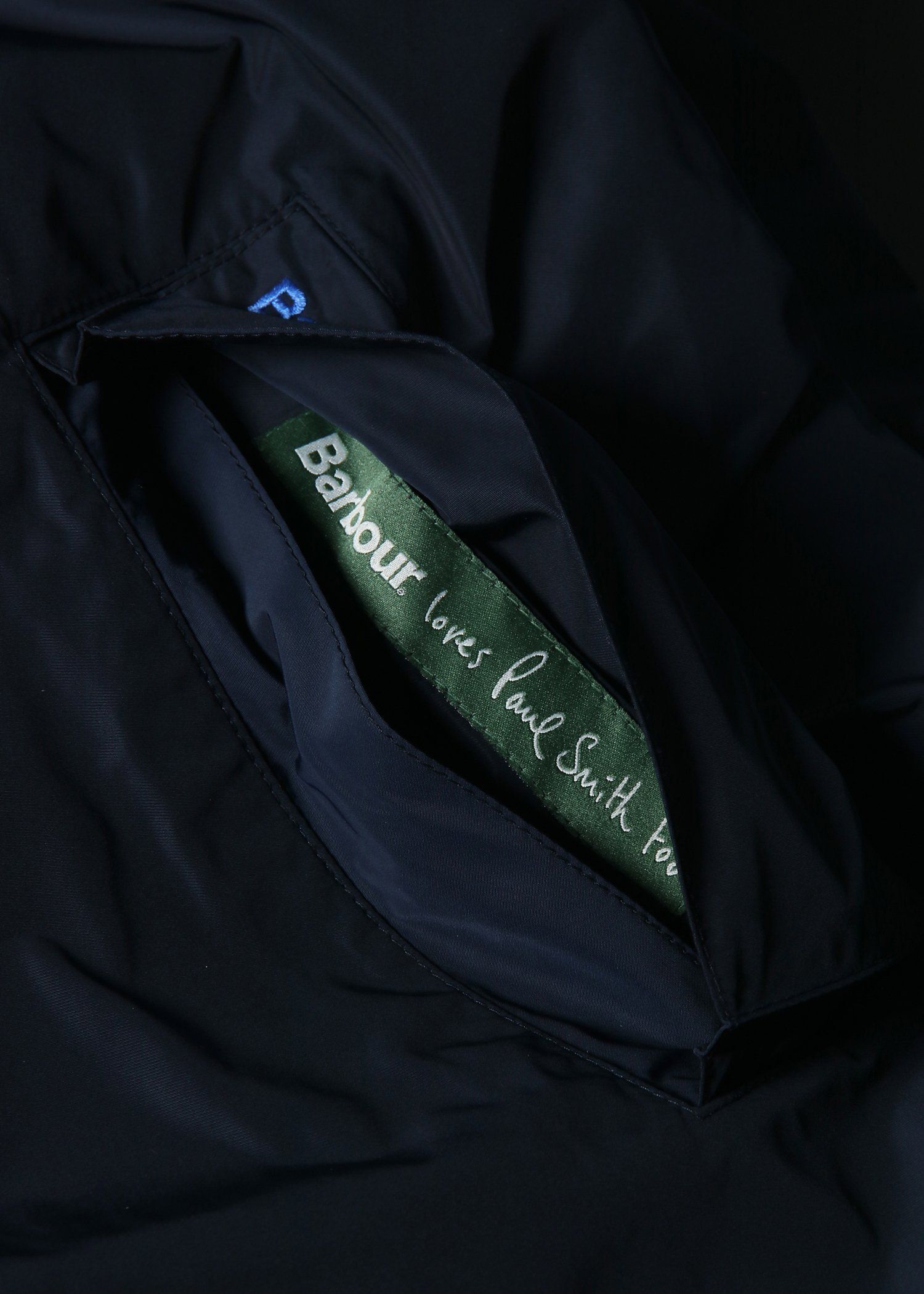 Paul Smith Loves Barbour "Transport" ポリエステルジャケット