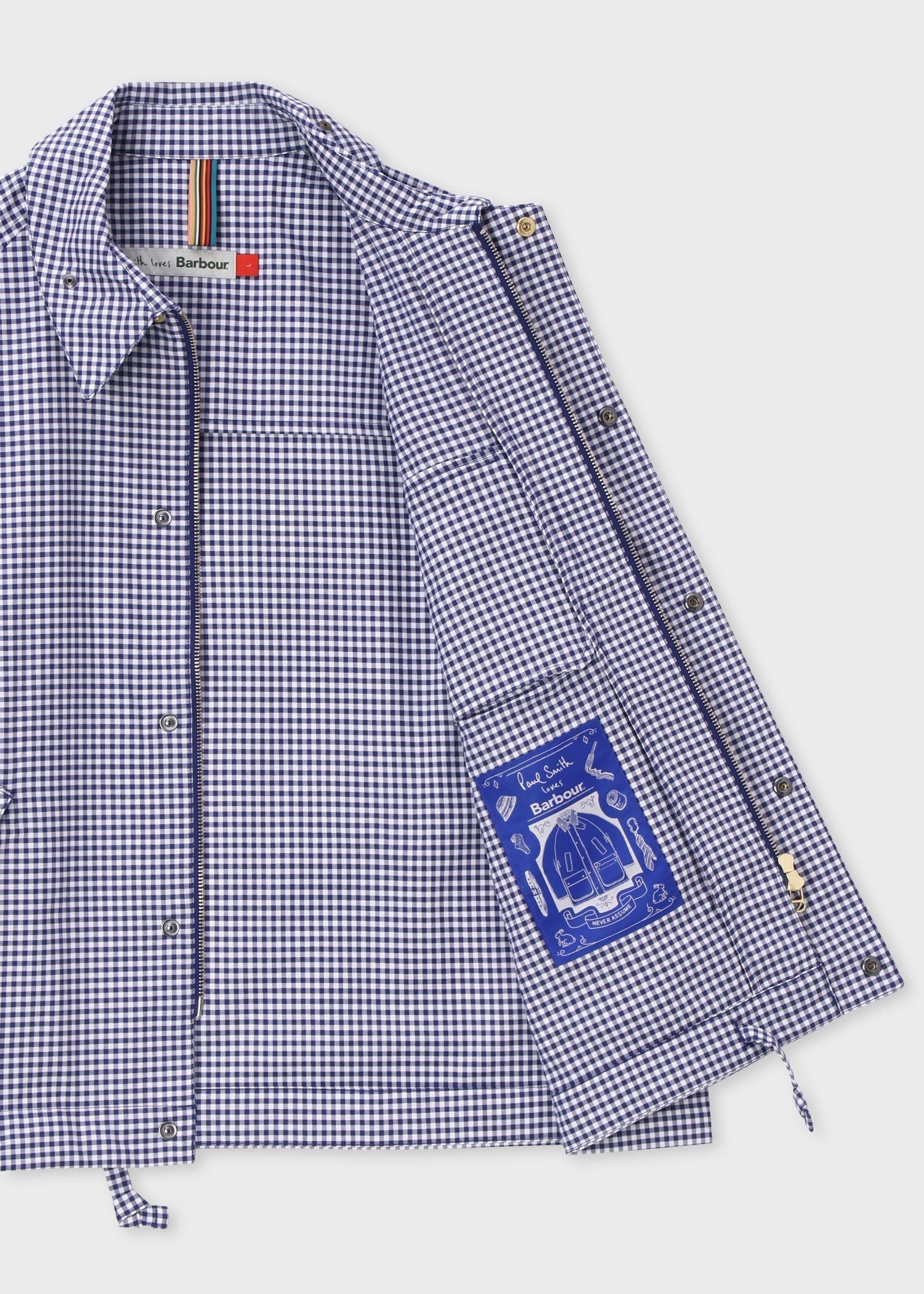 Paul Smith Loves Barbour "Transport" シャツジャケット