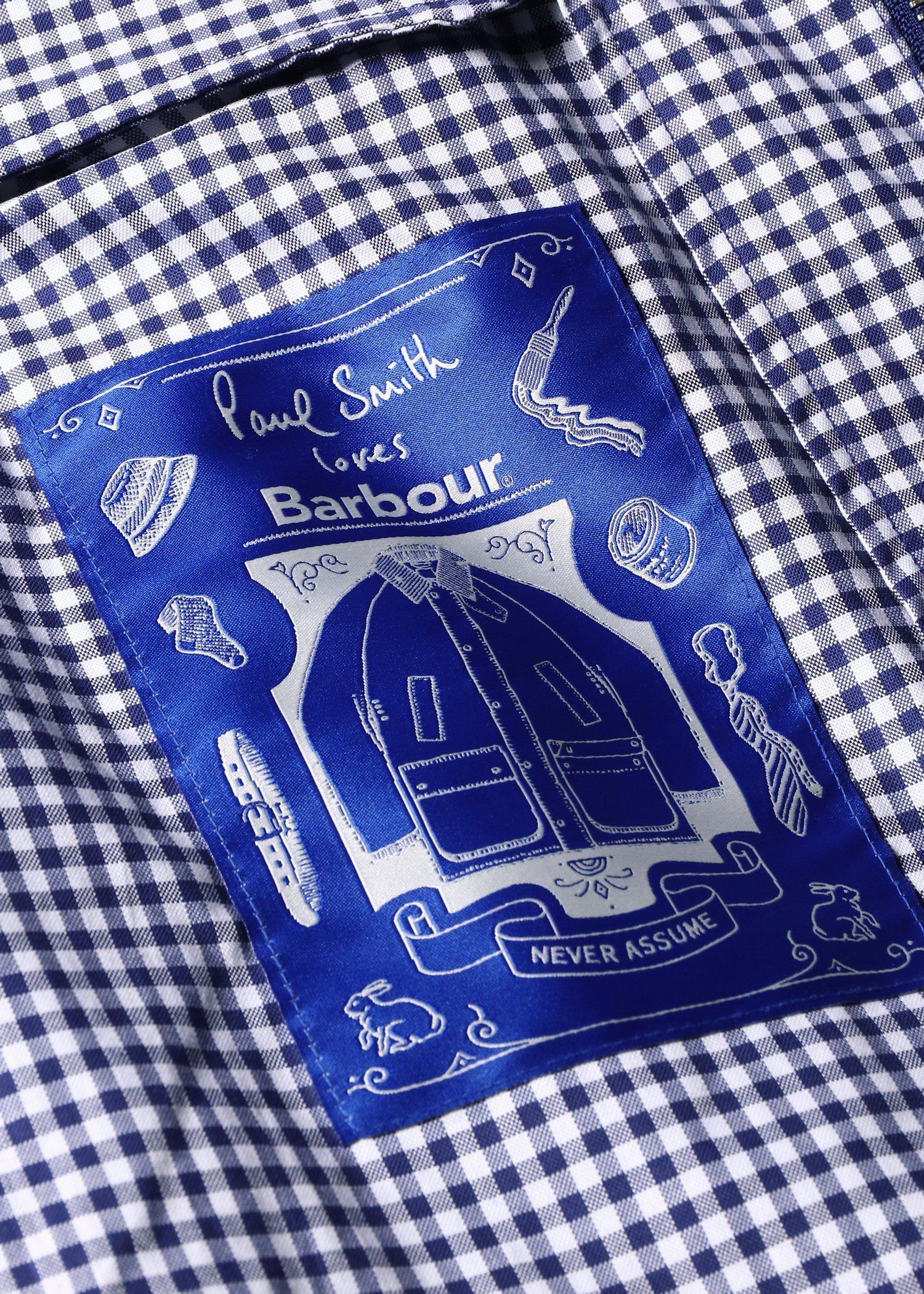 Paul Smith Loves Barbour "Transport" シャツジャケット