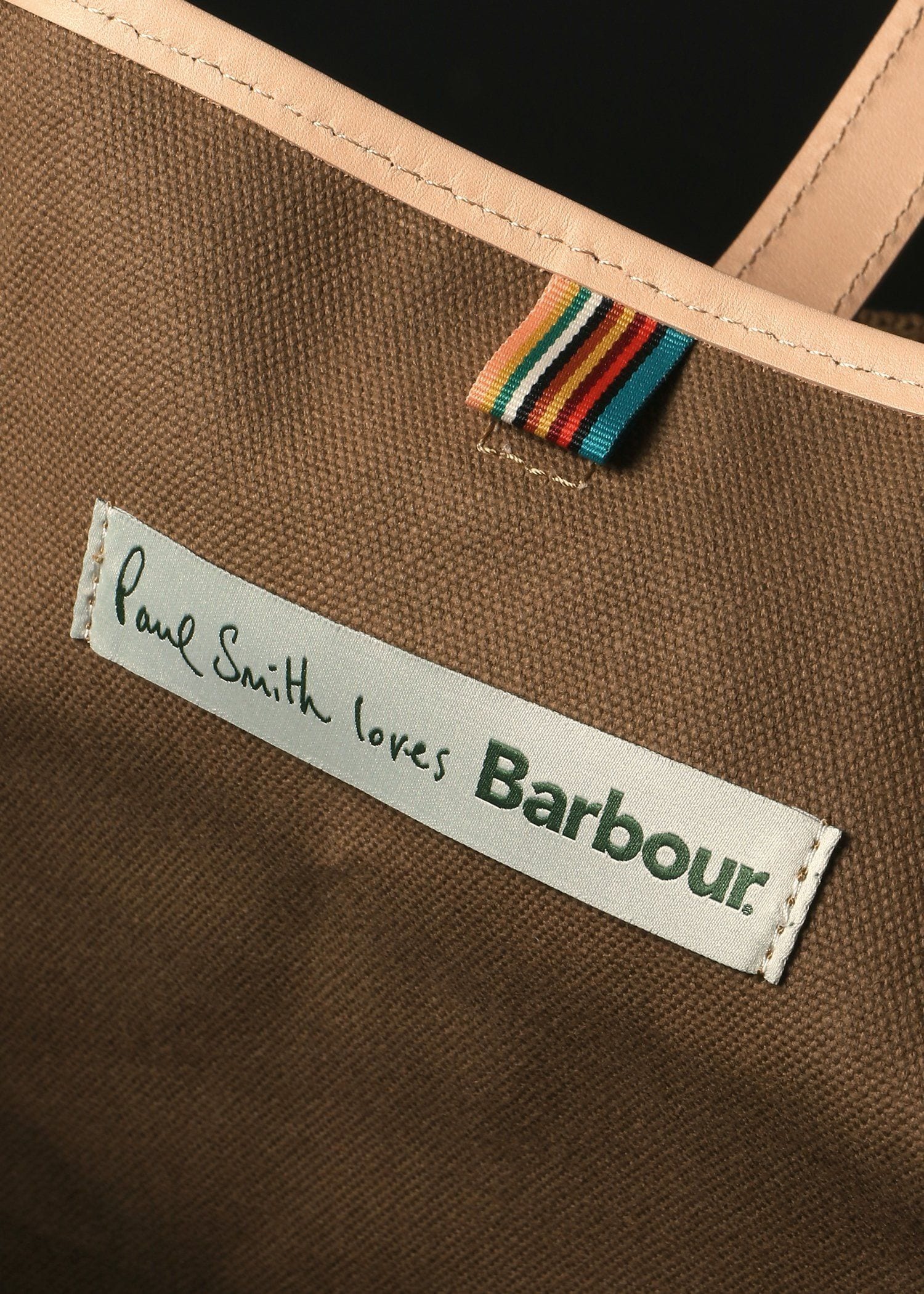 Paul Smith Loves Barbour トートバッグ ｜ポール・スミス