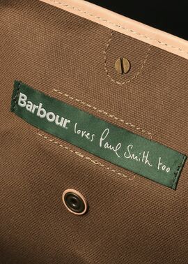 Paul Smith Loves Barbour トートバッグ ｜ポール・スミス