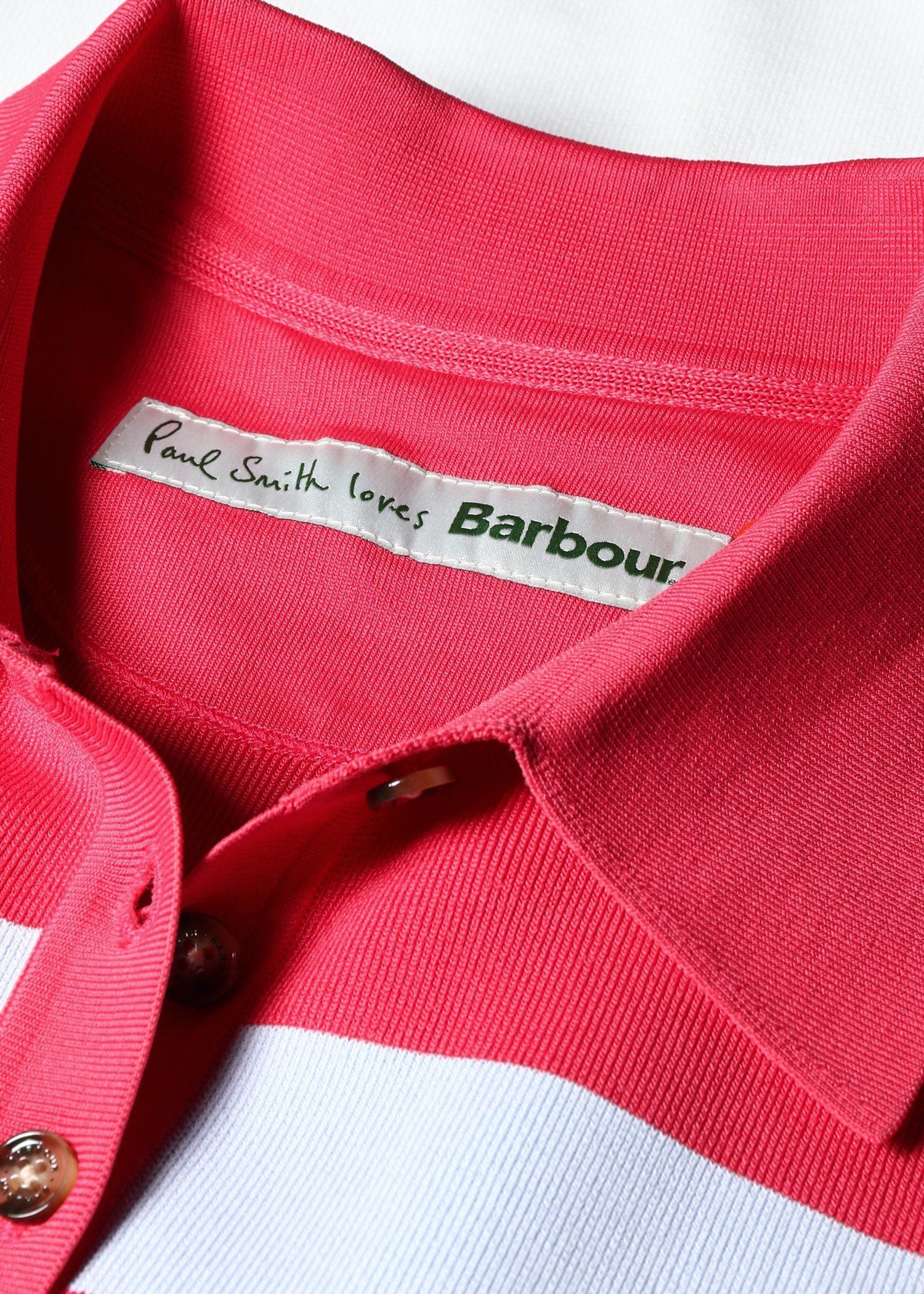 ウィメンズ Paul Smith Loves Barbour "Felton Knitted" ポロシャツ