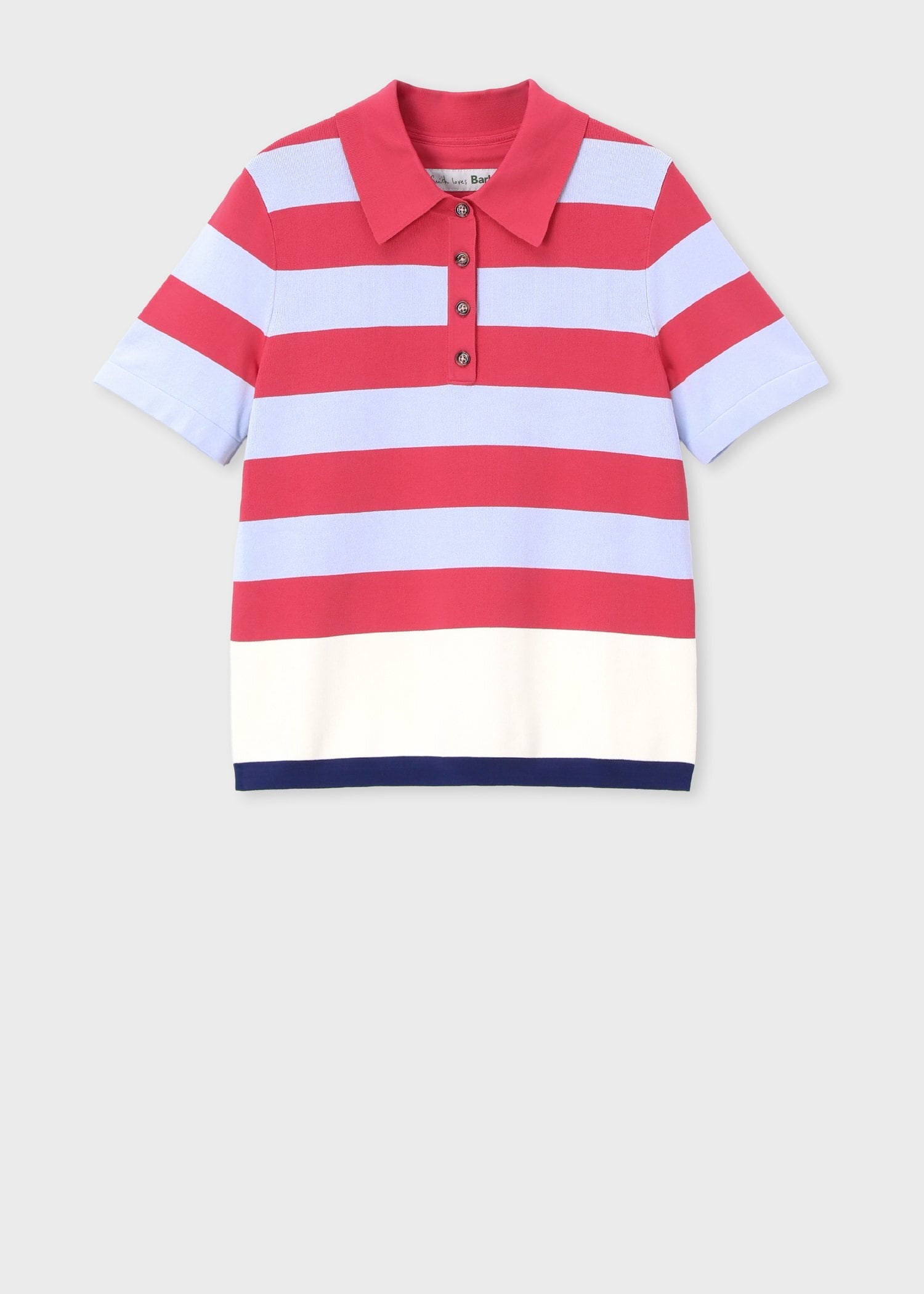 ウィメンズ Paul Smith Loves Barbour "Felton Knitted" ポロシャツ