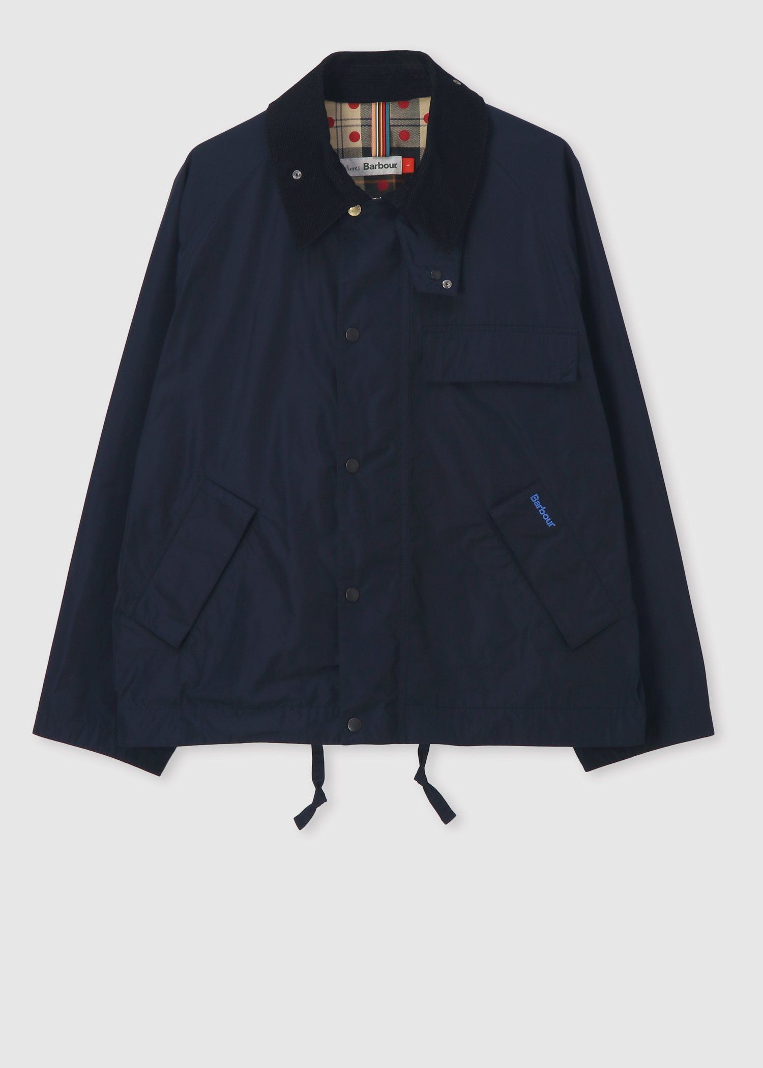Paul Smith Loves Barbour "Transport" ポリエステルジャケット