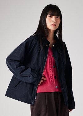 ウィメンズ Paul Smith Loves Barbour "Transport" ポリエステルジャケット