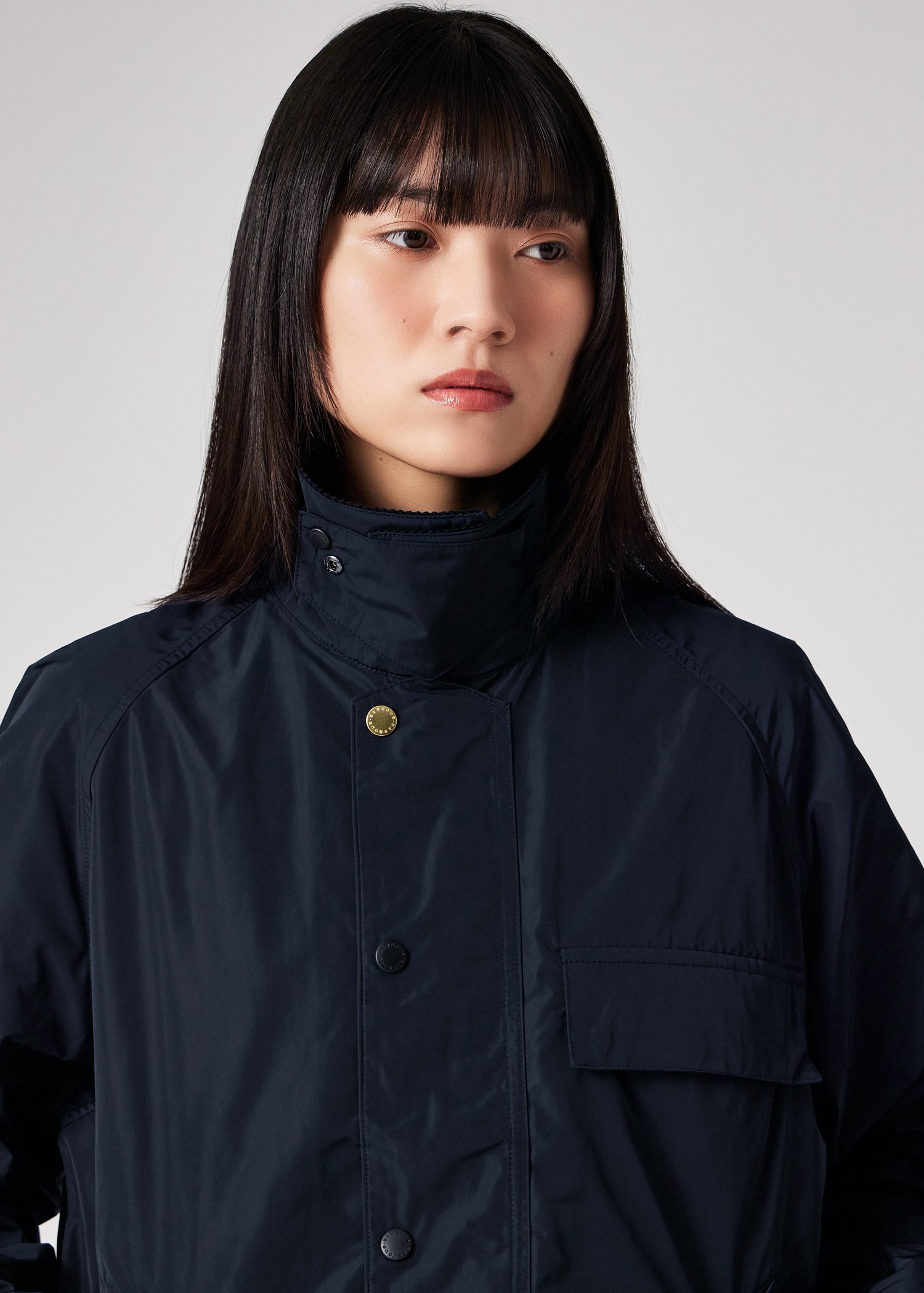 ウィメンズ Paul Smith Loves Barbour "Transport" ポリエステルジャケット