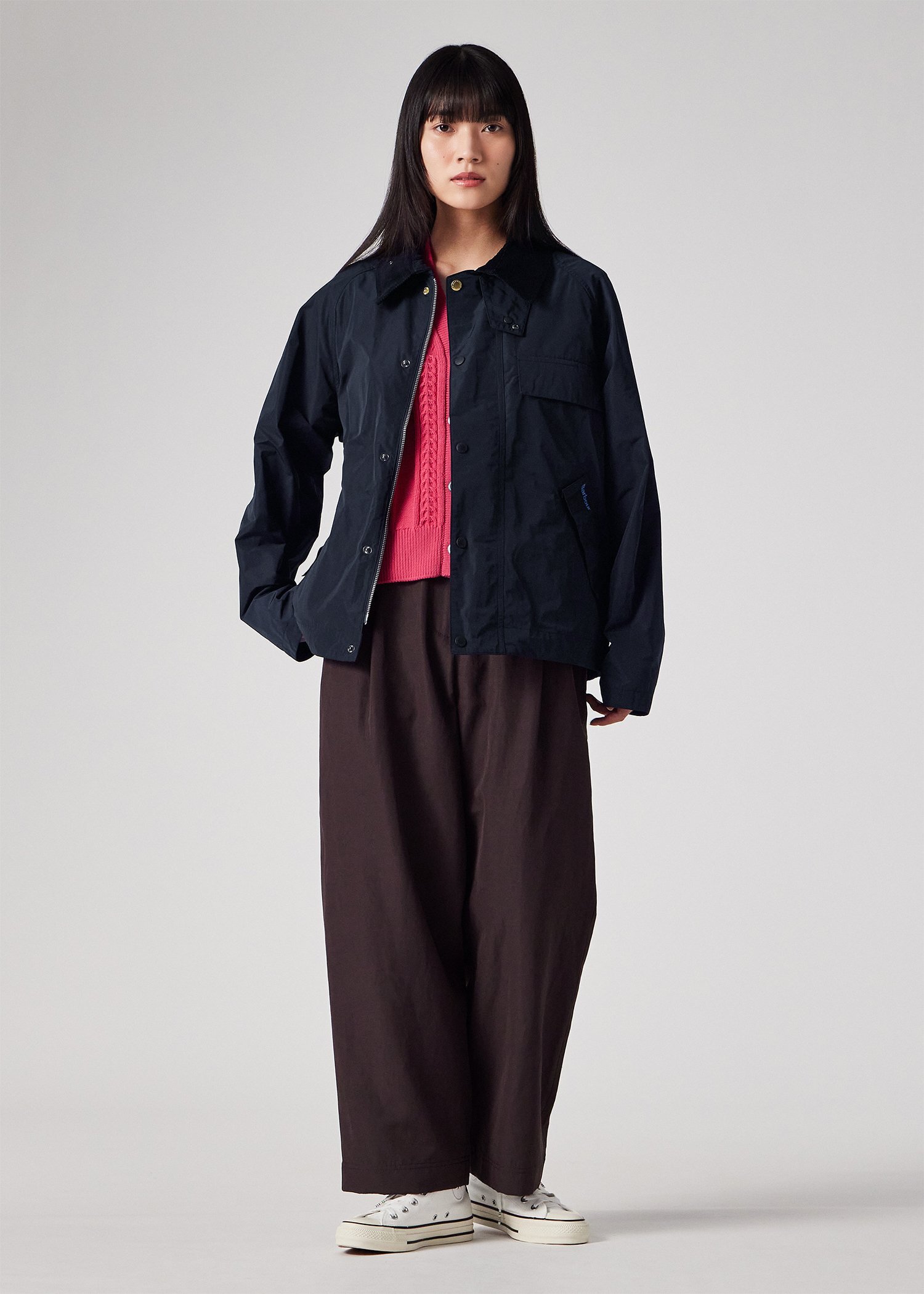 ウィメンズ Paul Smith Loves Barbour "Transport" ポリエステルジャケット