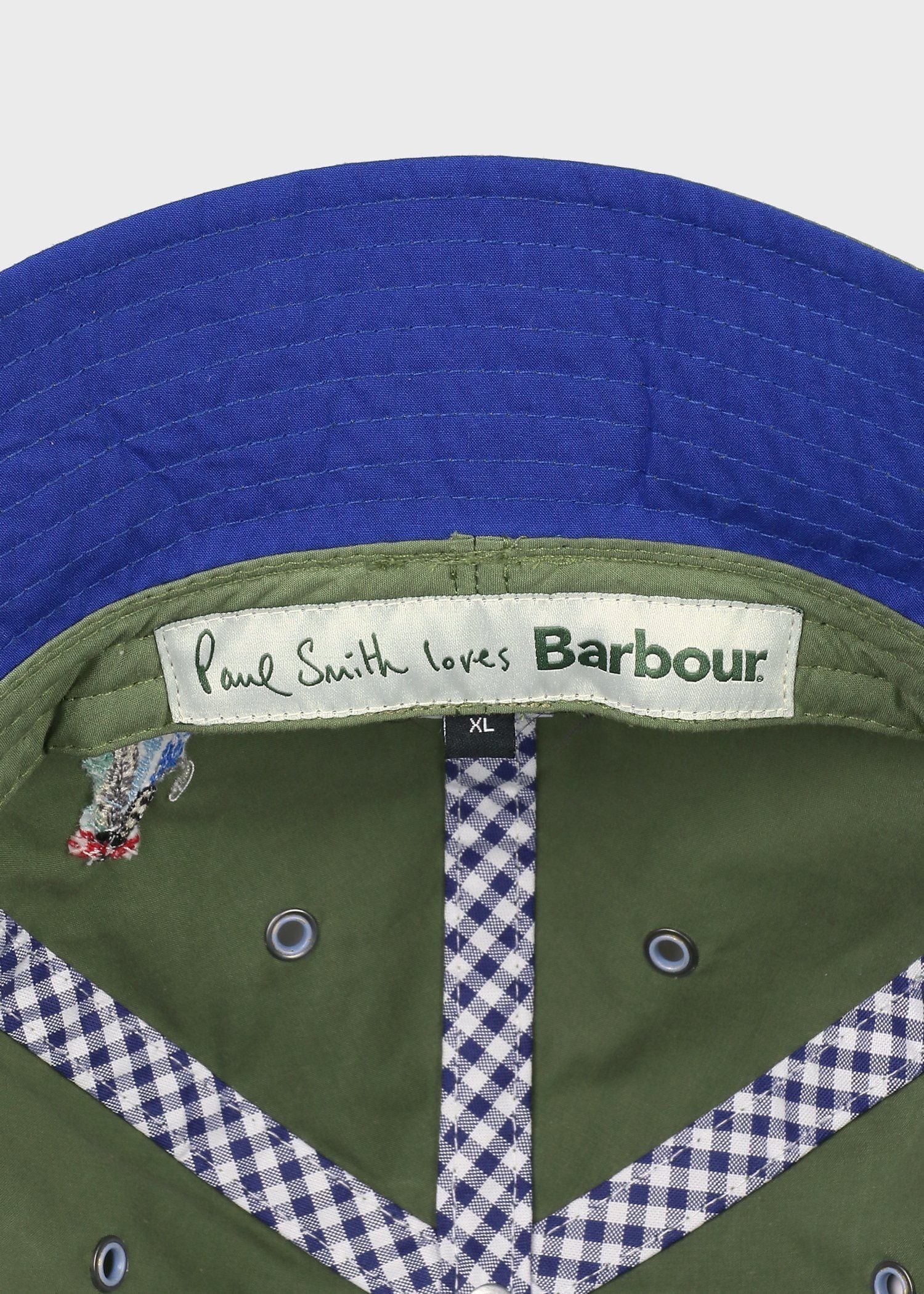 ウィメンズ Paul Smith Loves Barbour "Lure" バケットハット