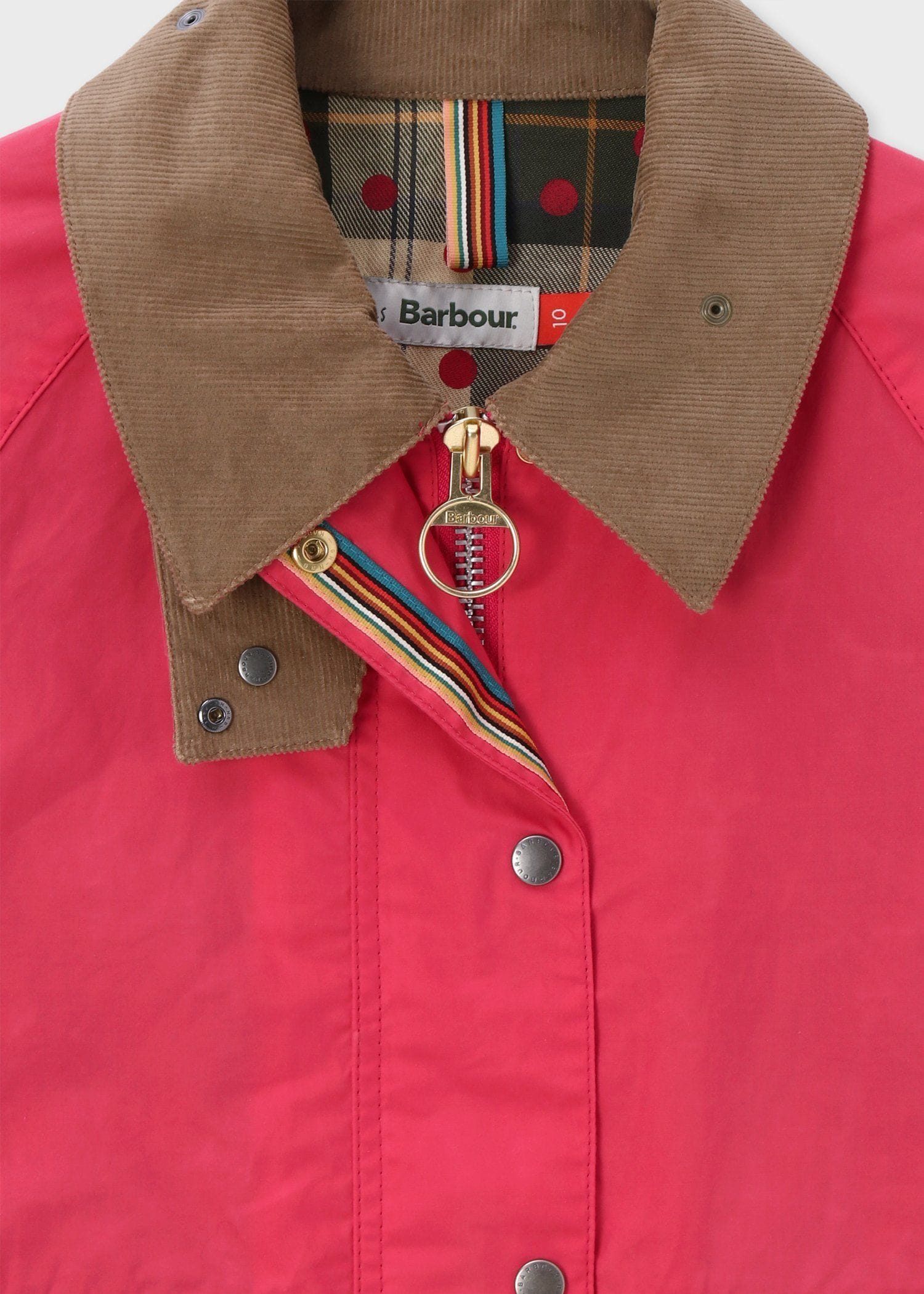 ウィメンズ Paul Smith Loves Barbour "Alma" コットンジャケット