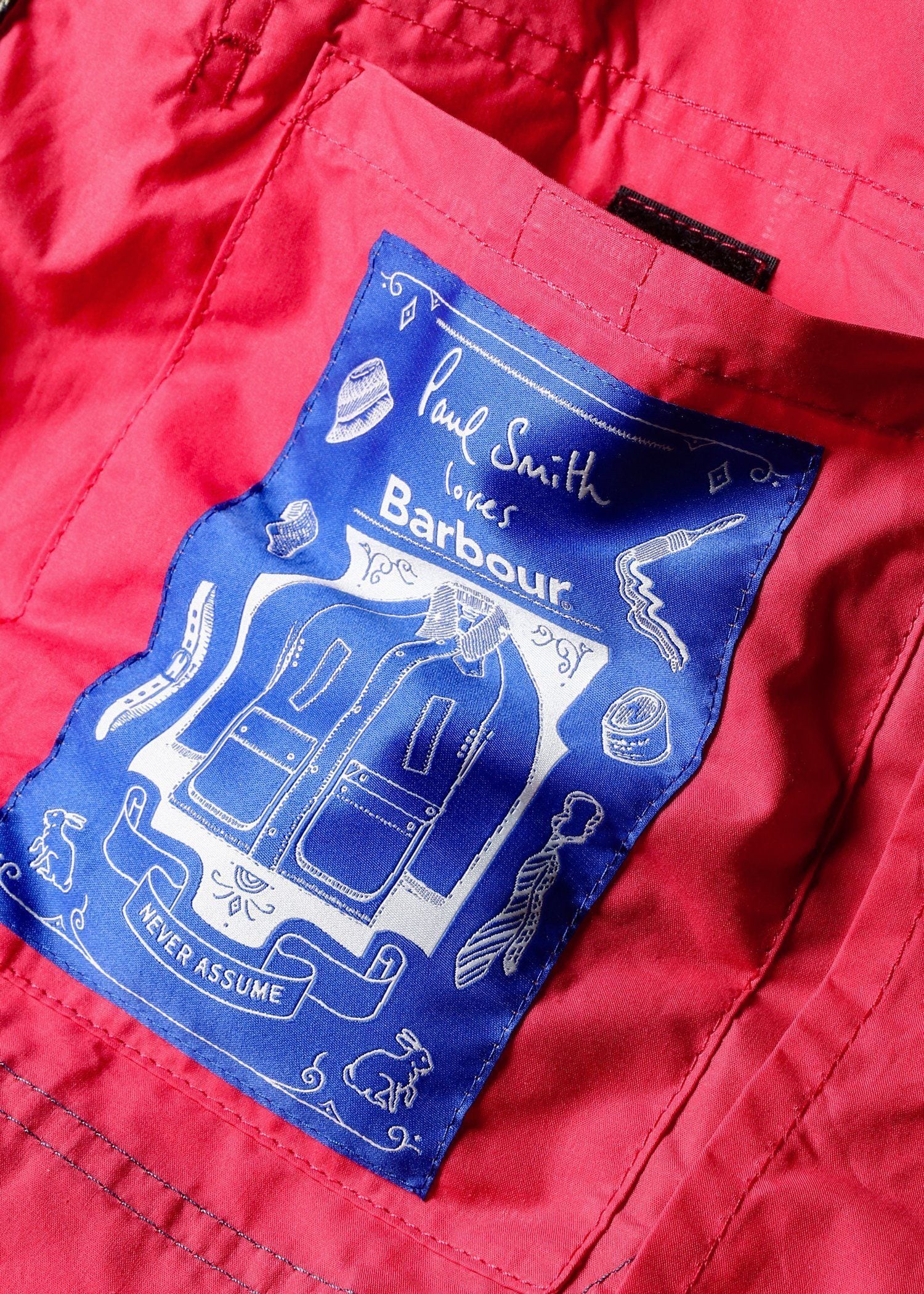 ウィメンズ Paul Smith Loves Barbour "Alma" コットンジャケット