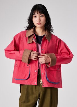 ウィメンズ Paul Smith Loves Barbour "Alma" コットンジャケット