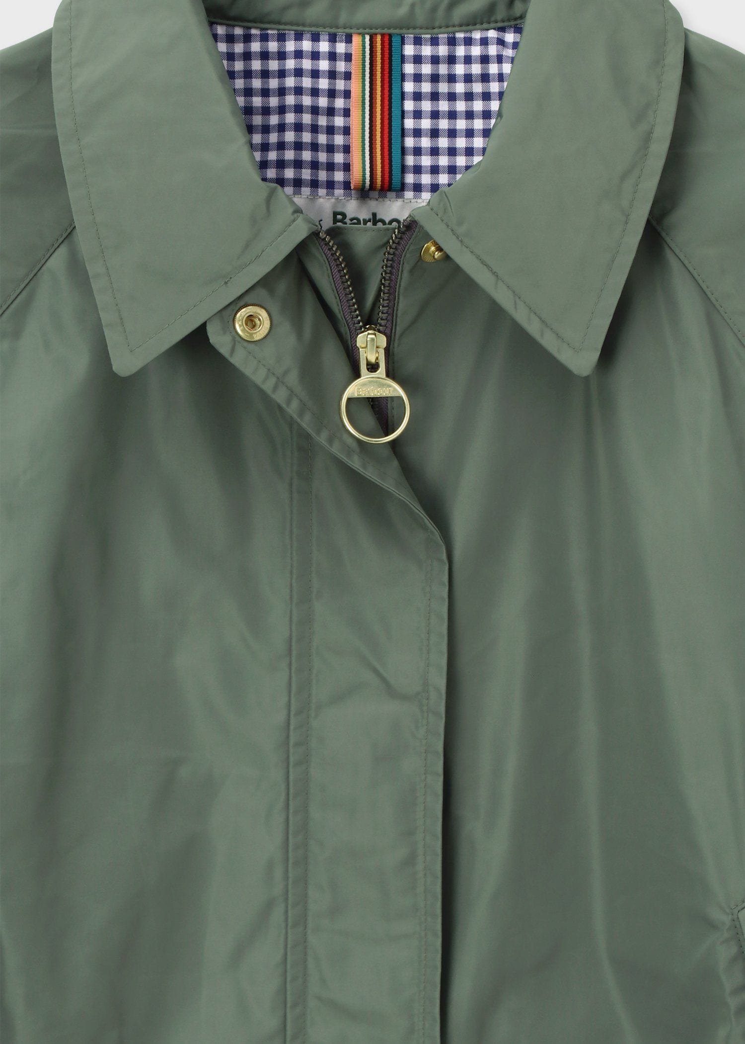 ウィメンズ Paul Smith Loves Barbour "Broomhill" ポリエステルジャケット