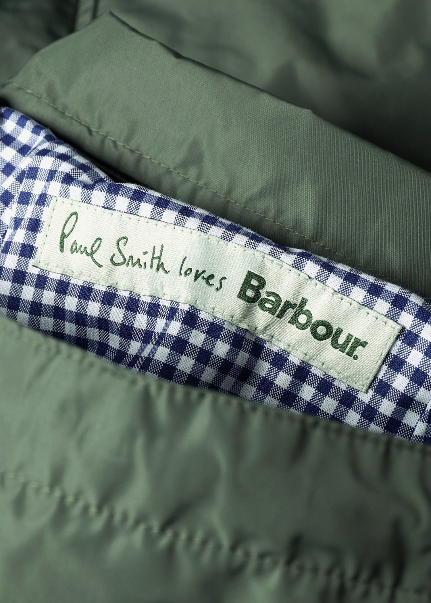 ウィメンズ Paul Smith Loves Barbour "Broomhill" ポリエステルジャケット