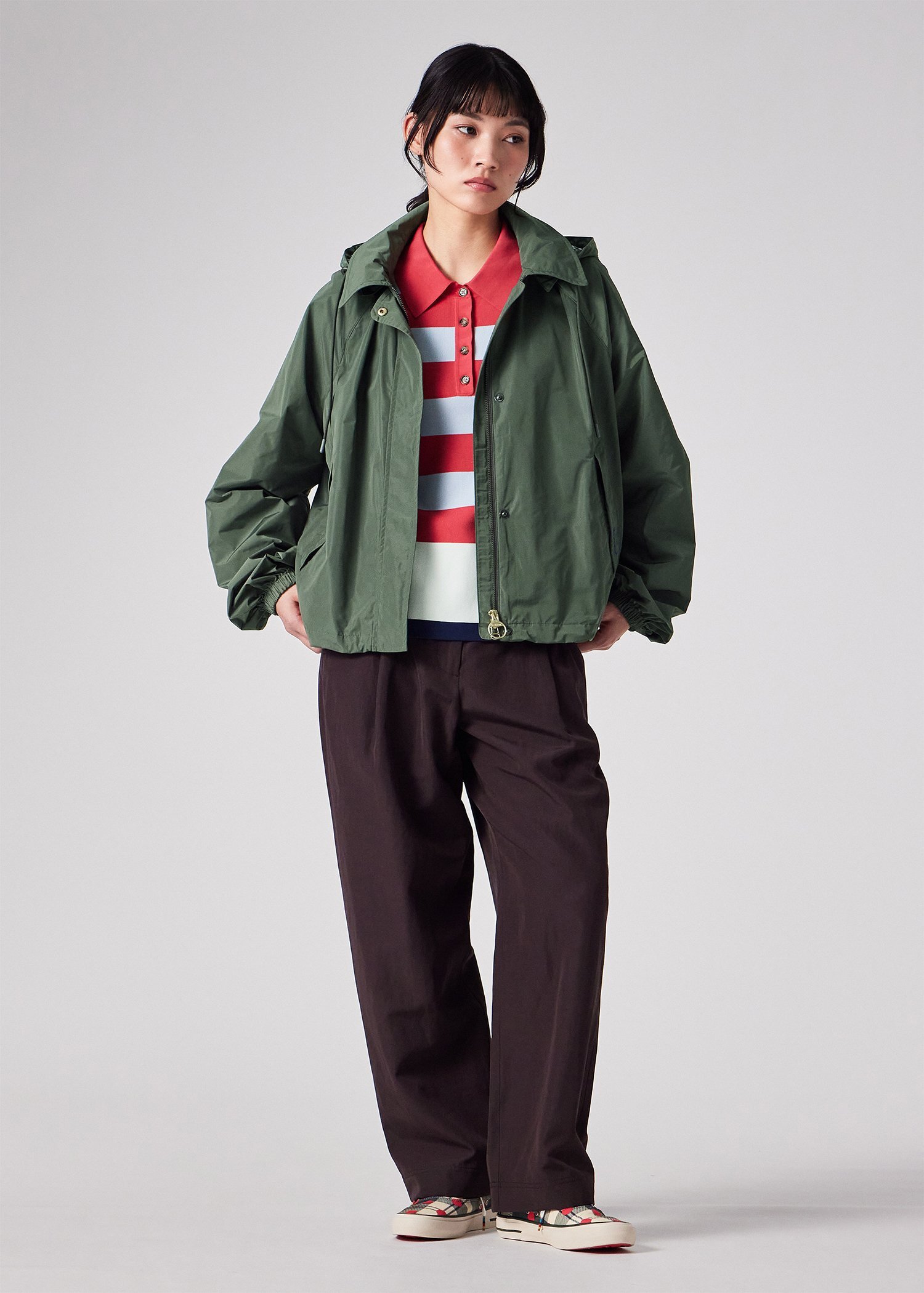 ウィメンズ Paul Smith Loves Barbour 