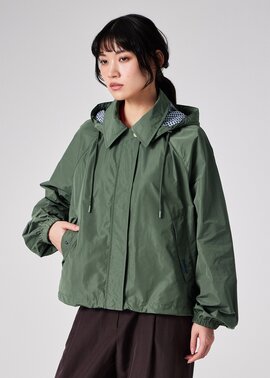 ウィメンズ Paul Smith Loves Barbour "Broomhill" ポリエステルジャケット