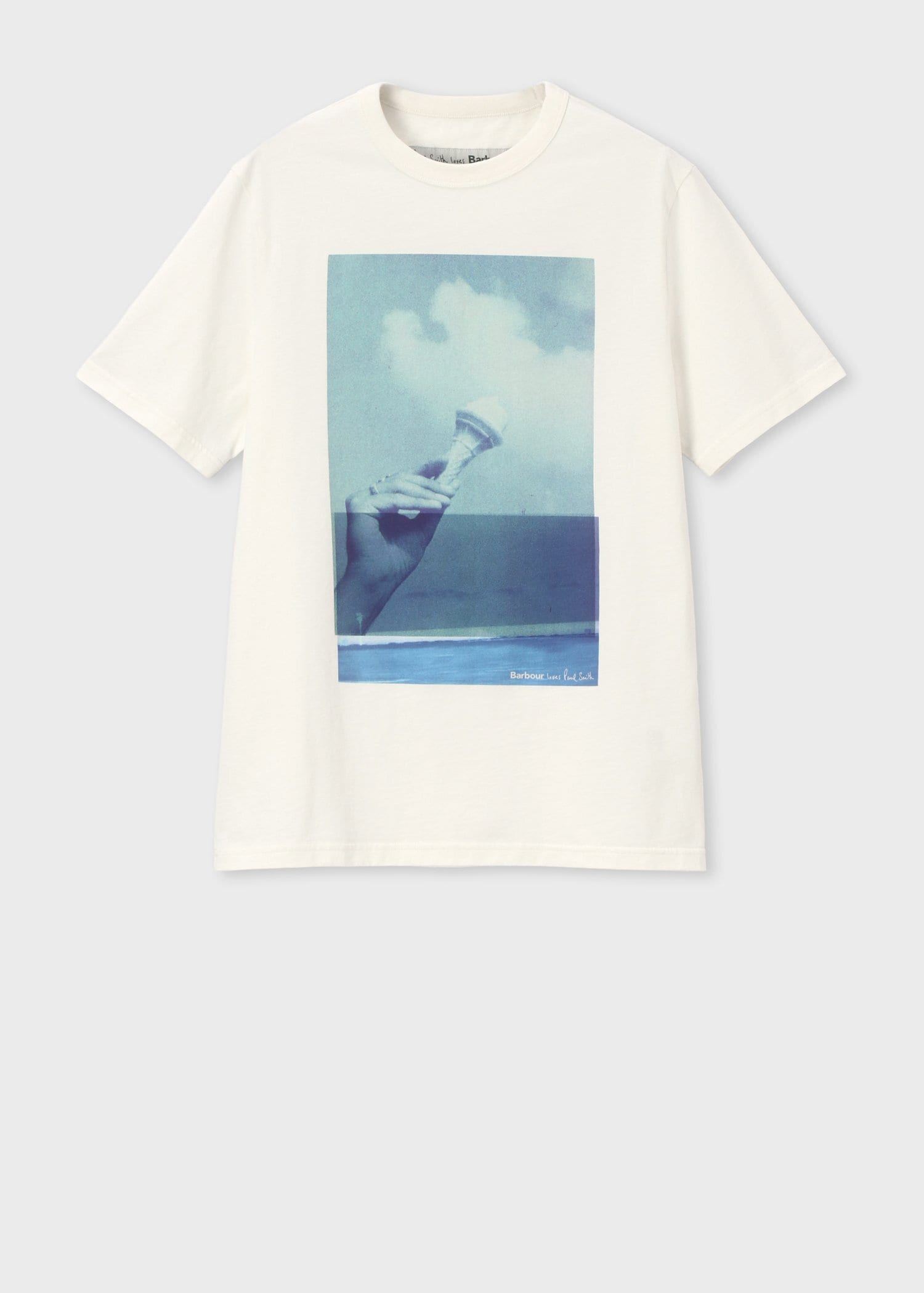 ウィメンズ Paul Smith Loves Barbour "Scoop" Tシャツ