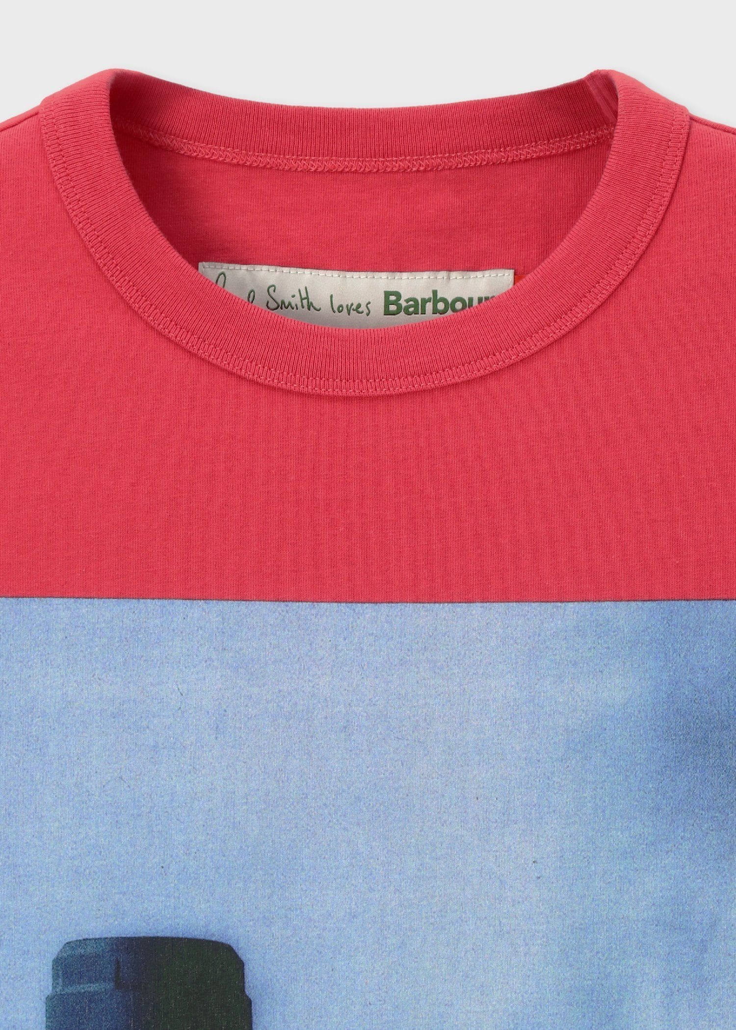 ウィメンズ Paul Smith Loves Barbour "Crosby" Tシャツ