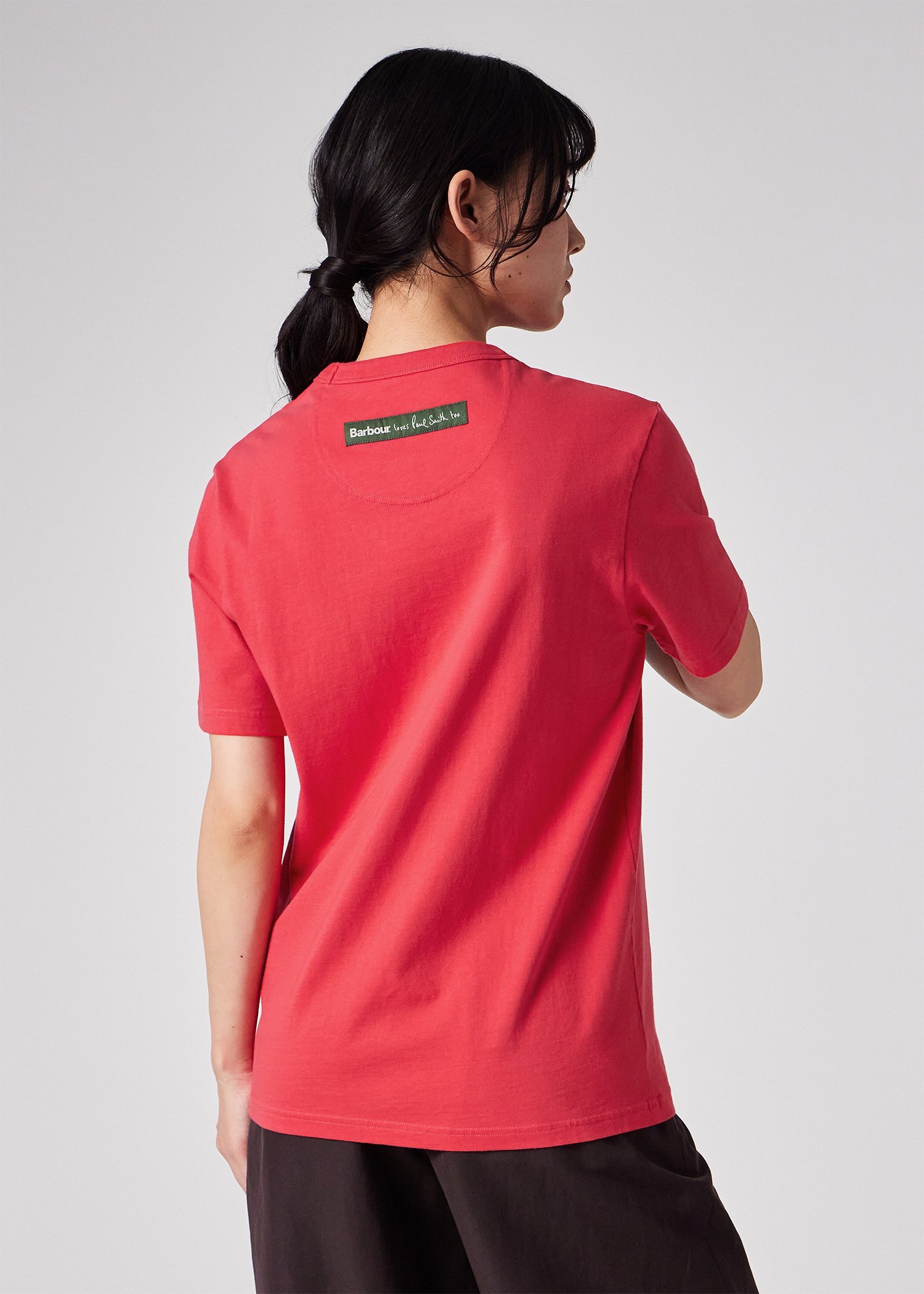 ウィメンズ Paul Smith Loves Barbour "Crosby" Tシャツ