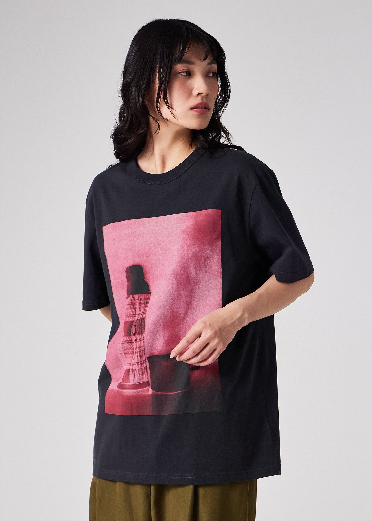 ウィメンズ Paul Smith Loves Barbour "Crosby" Tシャツ