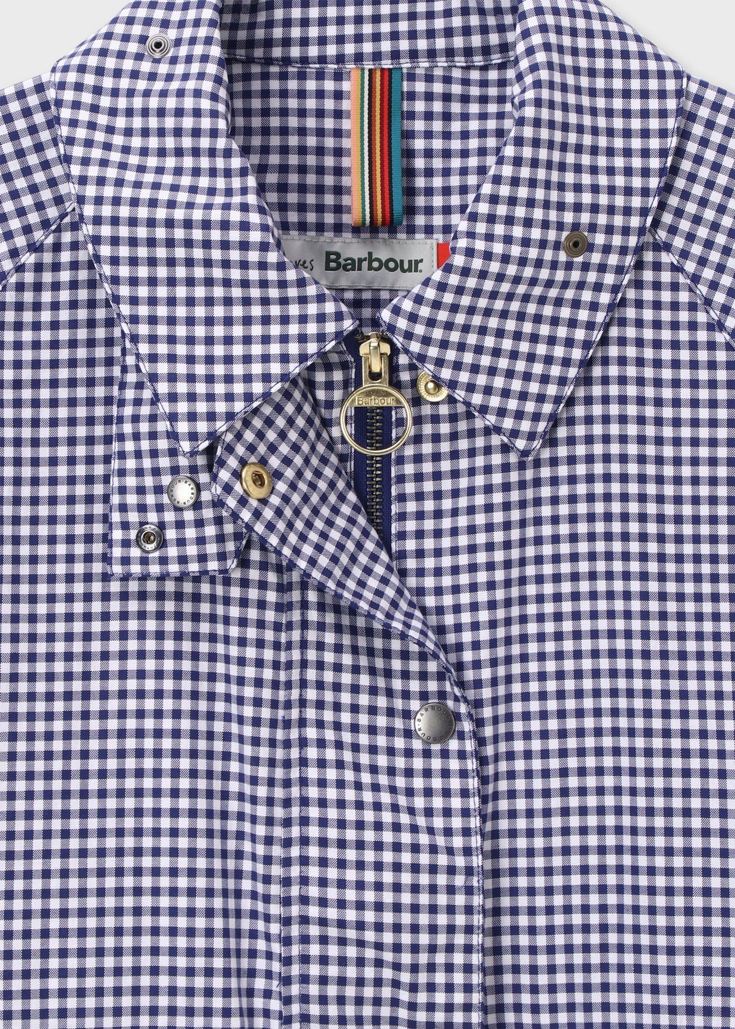 ウィメンズ Paul Smith Loves Barbour "Gingham Spey" コットンジャケット