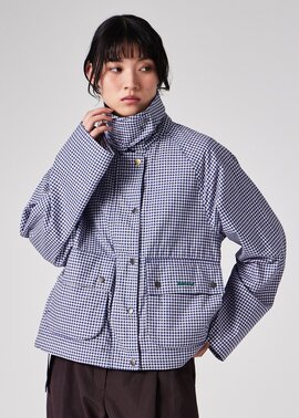 ウィメンズ Paul Smith Loves Barbour "Gingham Spey" コットンジャケット