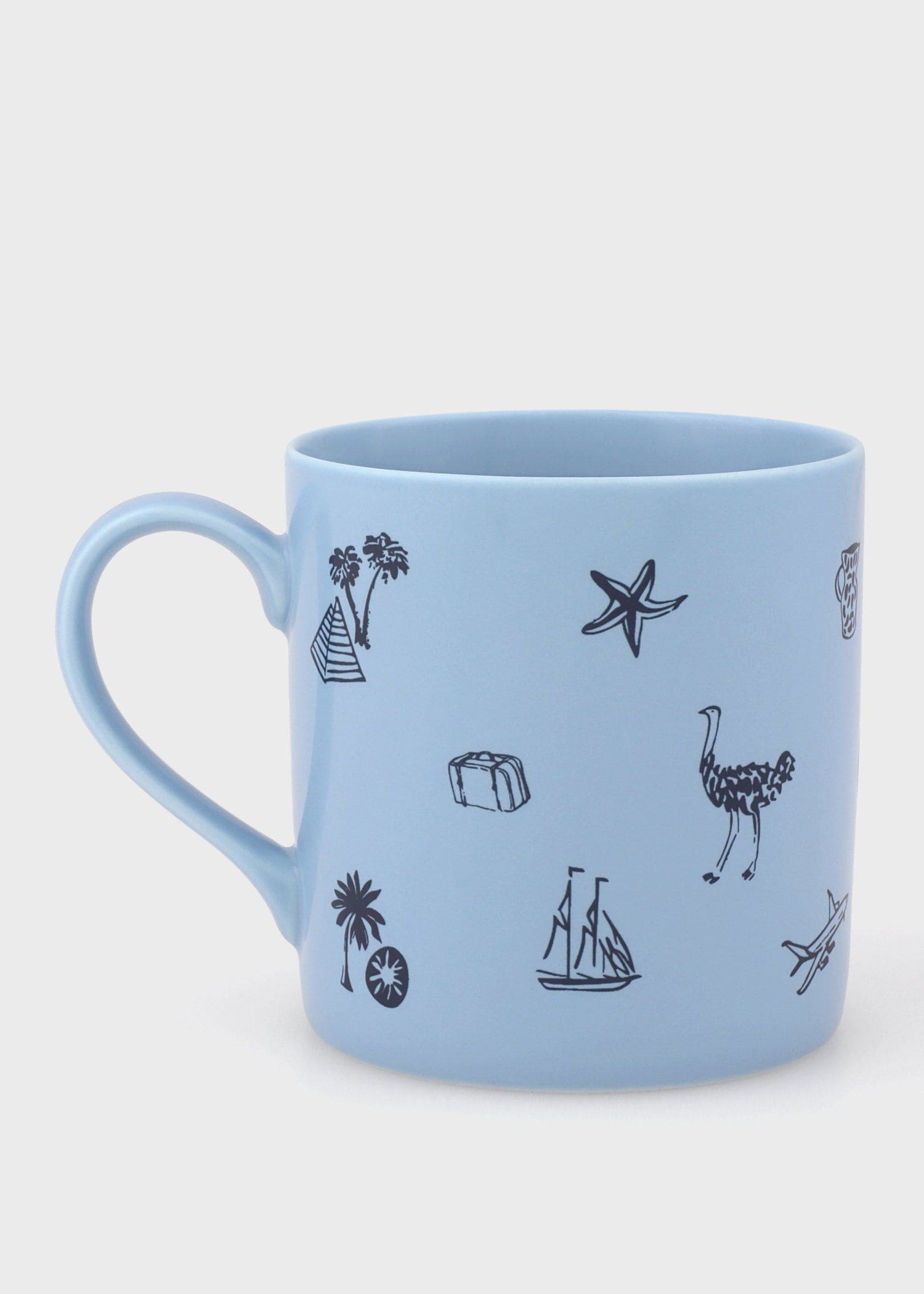 "Travel Print" マグカップ