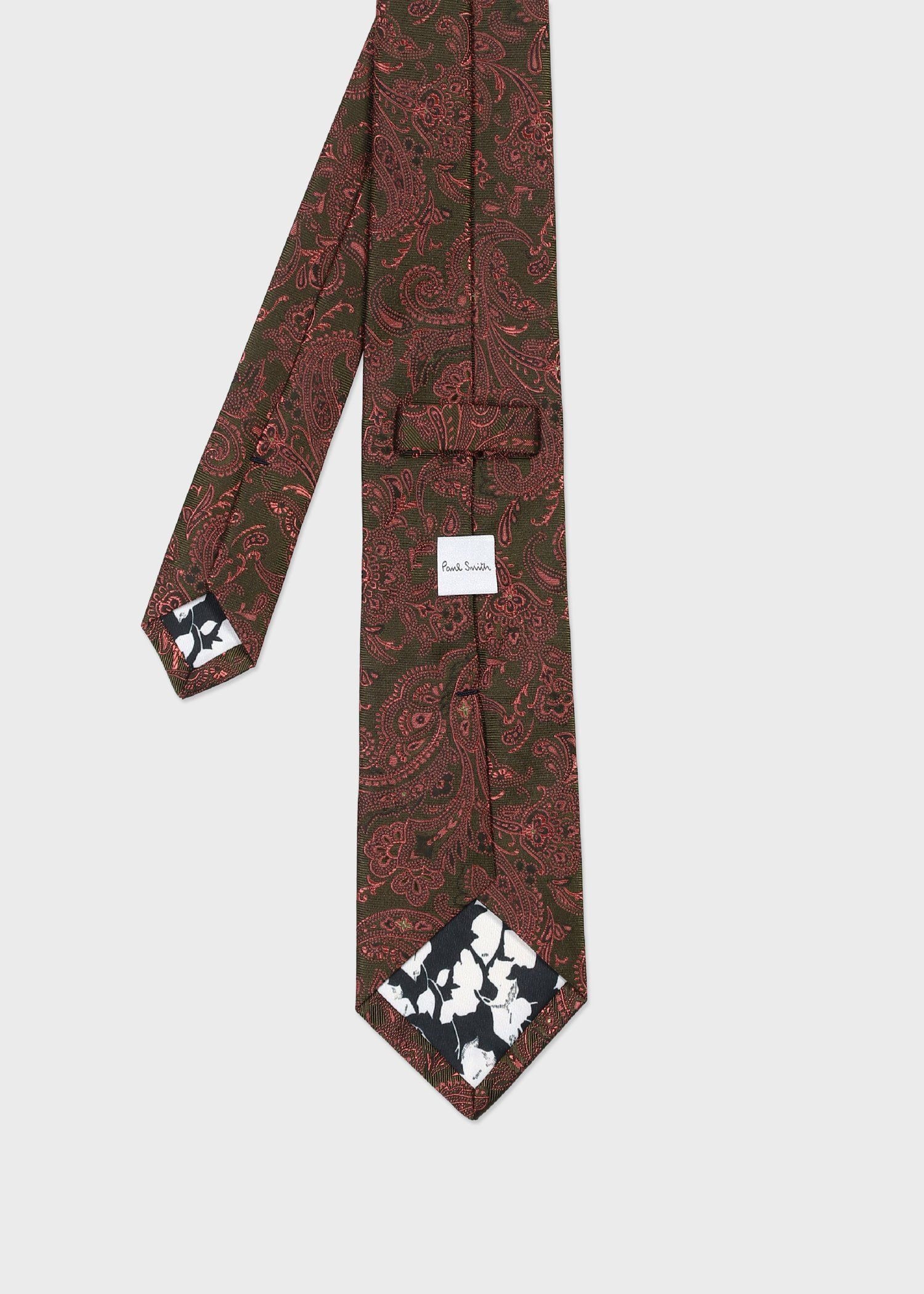 フラワーポイント ペイズリー タイ