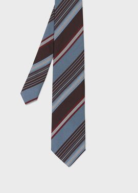 ミックスラインストライプ タイ