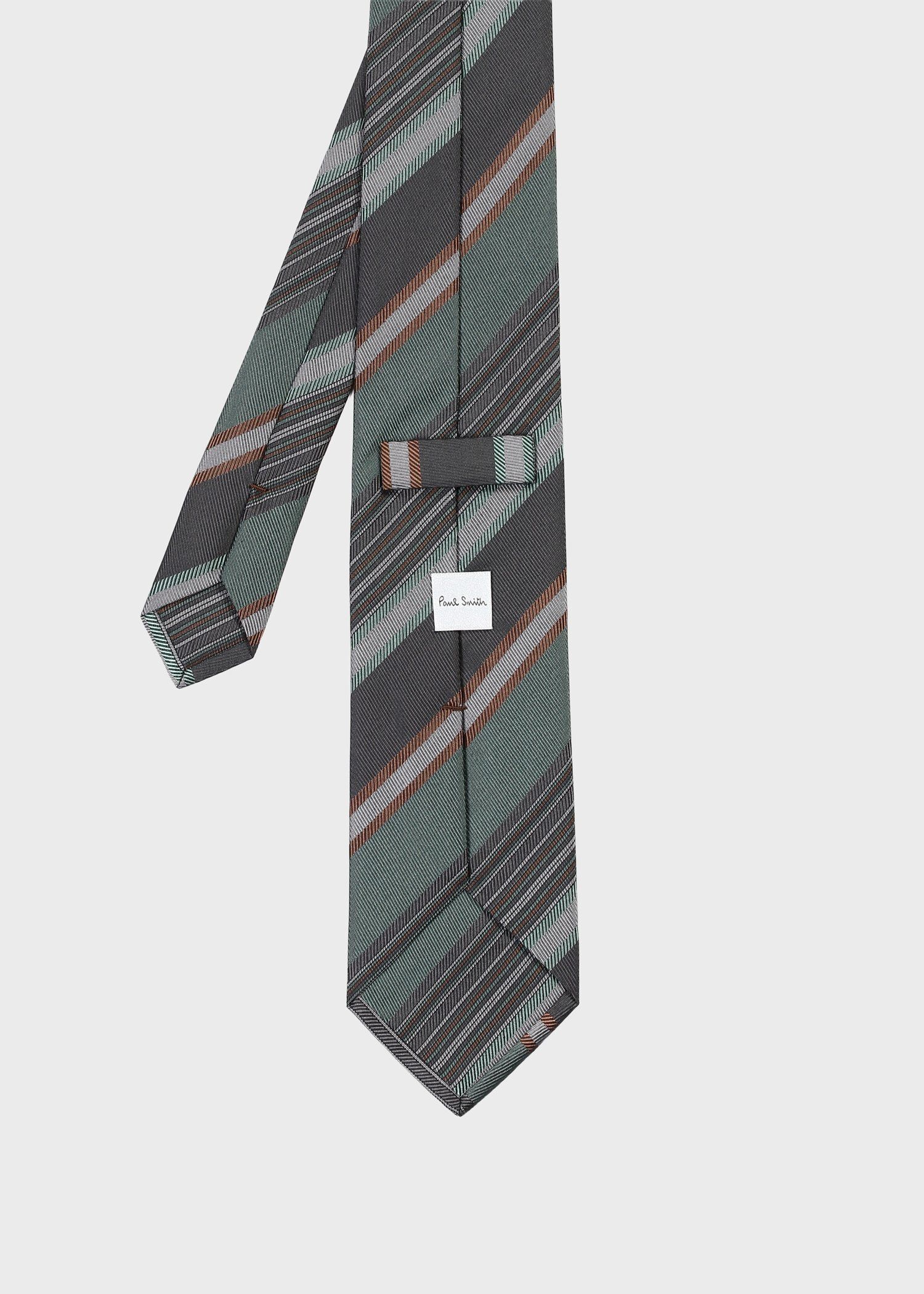 ミックスラインストライプ タイ