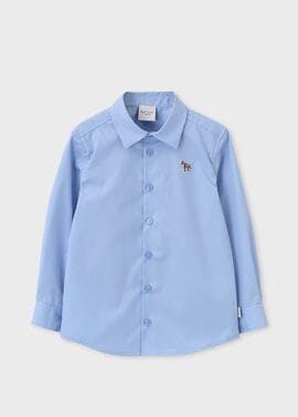 ボーイズ ゼブラソリッド シャツ