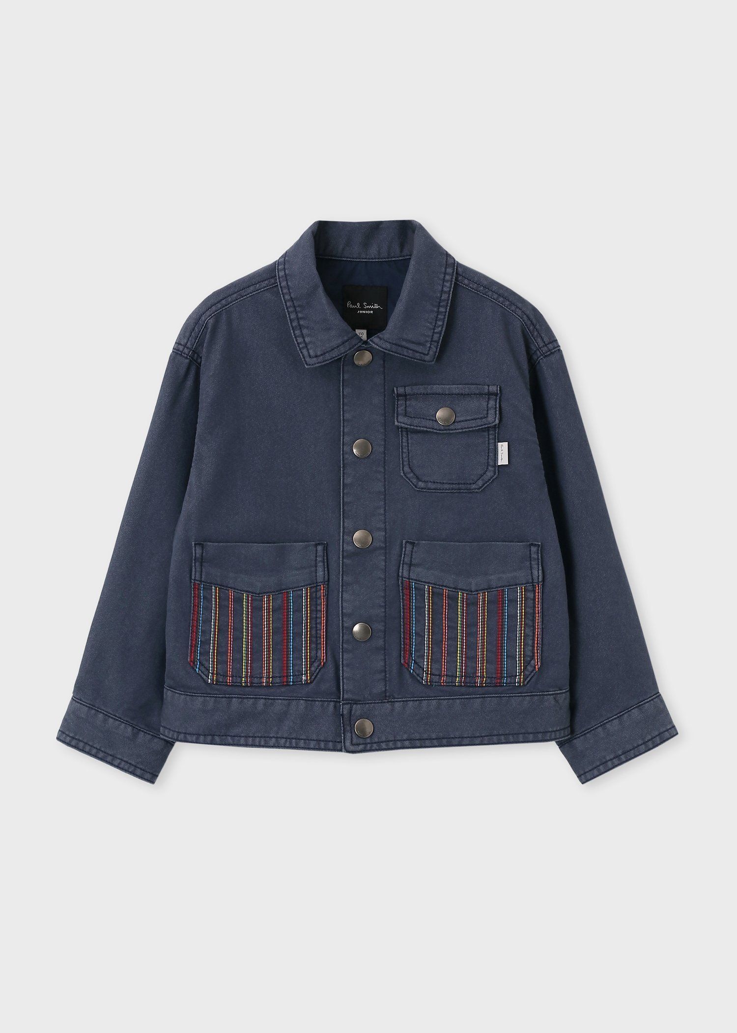 ジュニア エンブロイダリーポケット ブルゾン