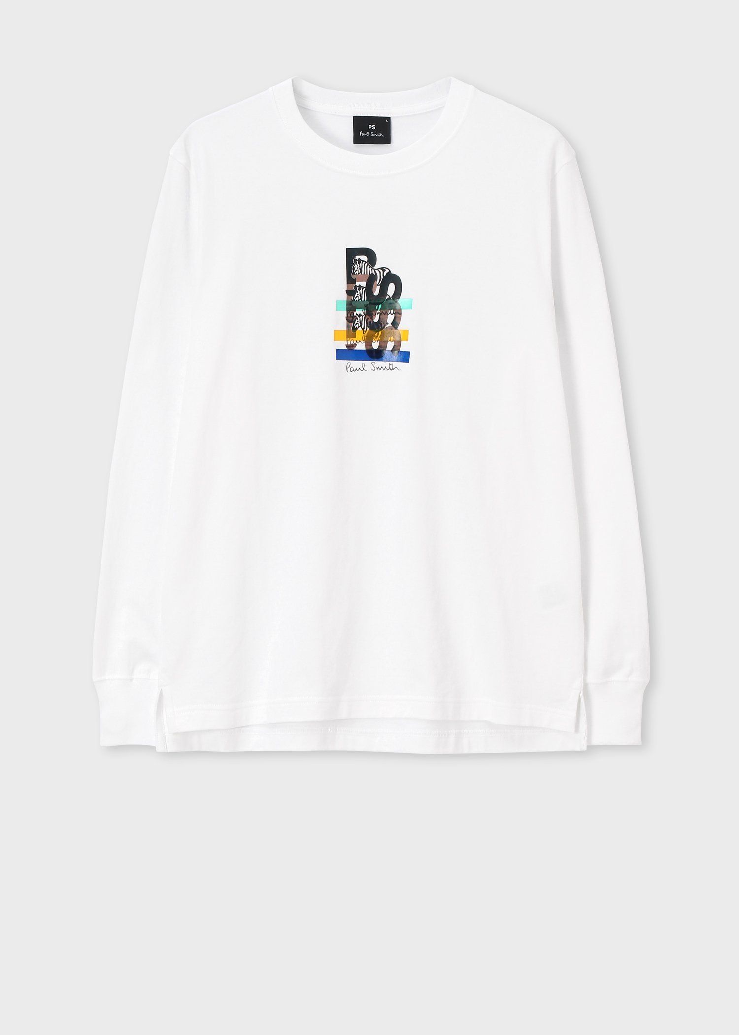 "Zebra Stride" 長袖Tシャツ