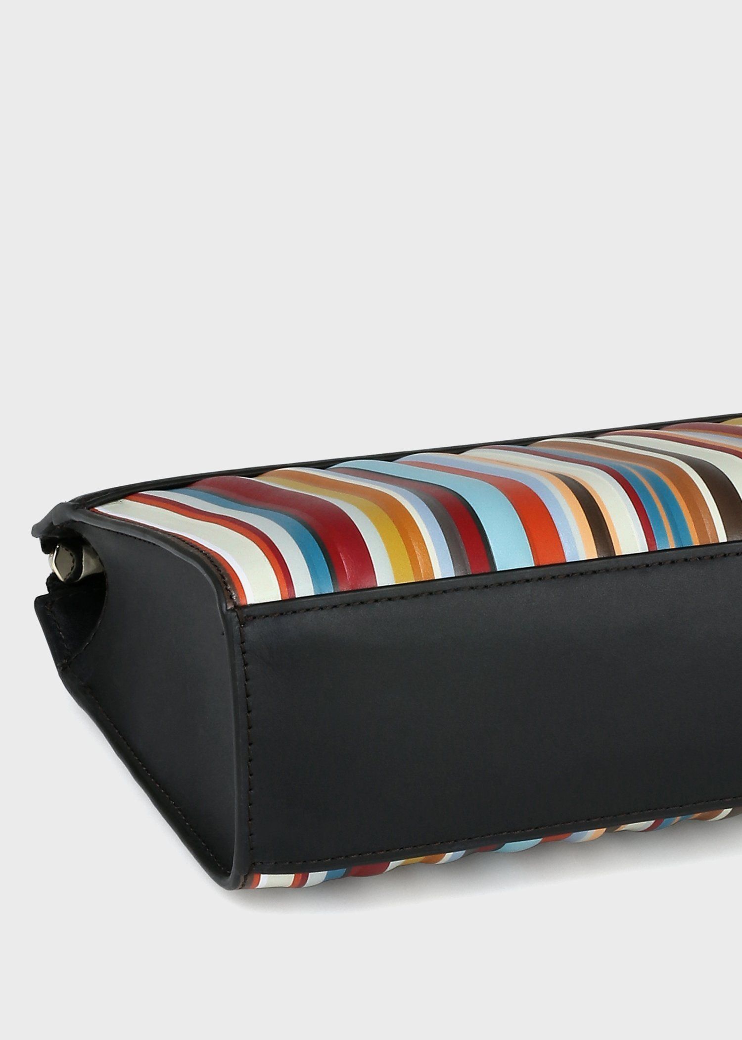 "Signature Stripe" ポーチ