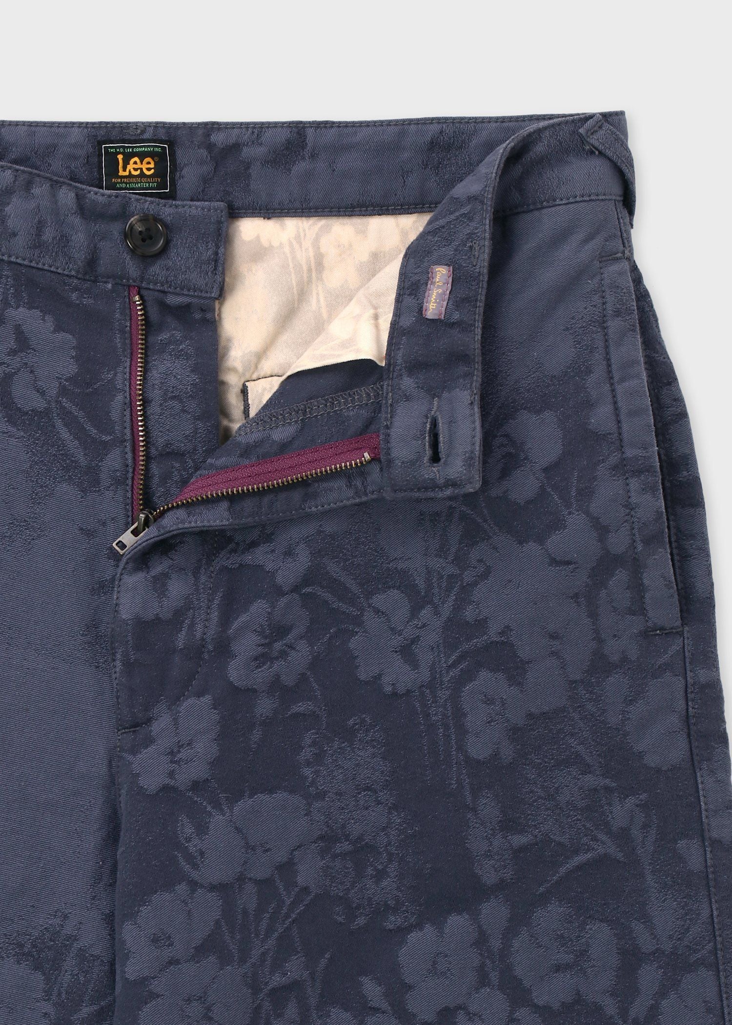 Paul Smith + Lee ジャカード テーパード トラウザーズ