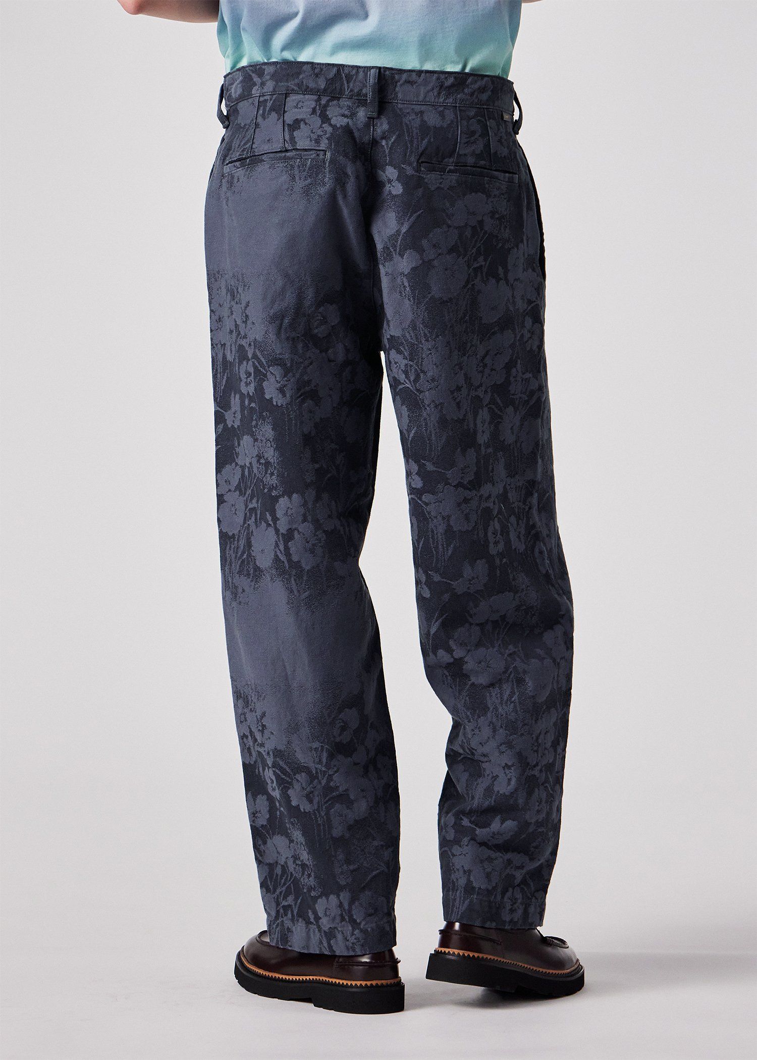 Paul Smith + Lee ジャカード テーパード トラウザーズ