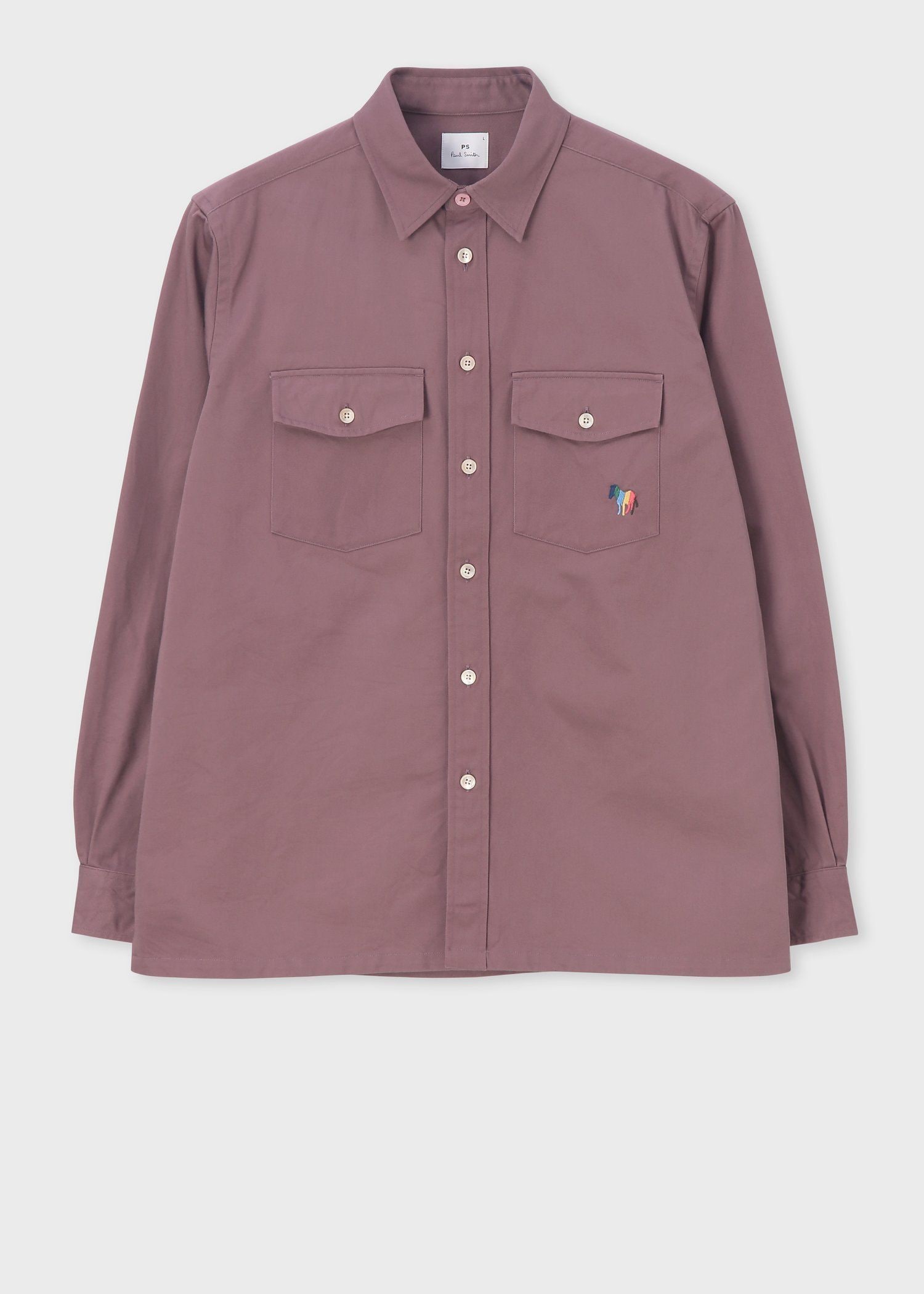 シーズンゼブラ コットンツイル シャツブルゾン