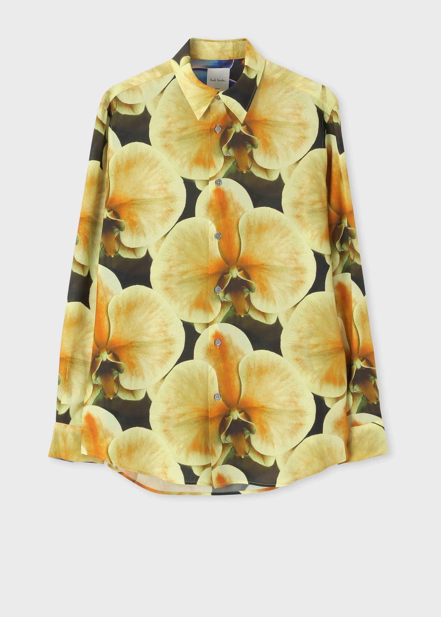 "Orchid" プリントシャツ