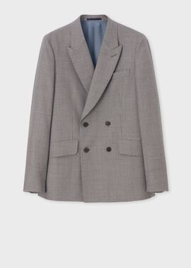 クラシックハウンドトゥース ダブル ジャケット