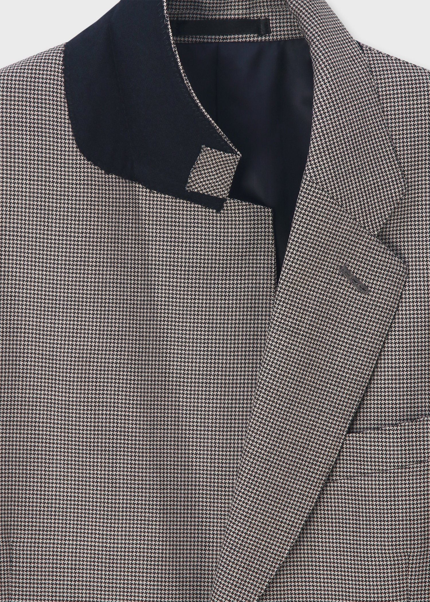 クラシックハウンドトゥース シングル2Bジャケット