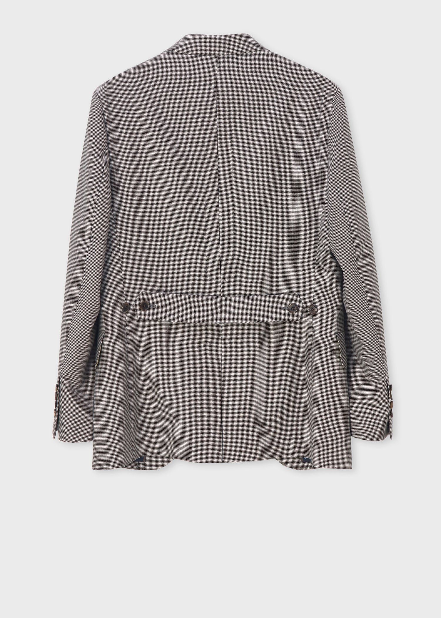 クラシックハウンドトゥース シングル2Bジャケット