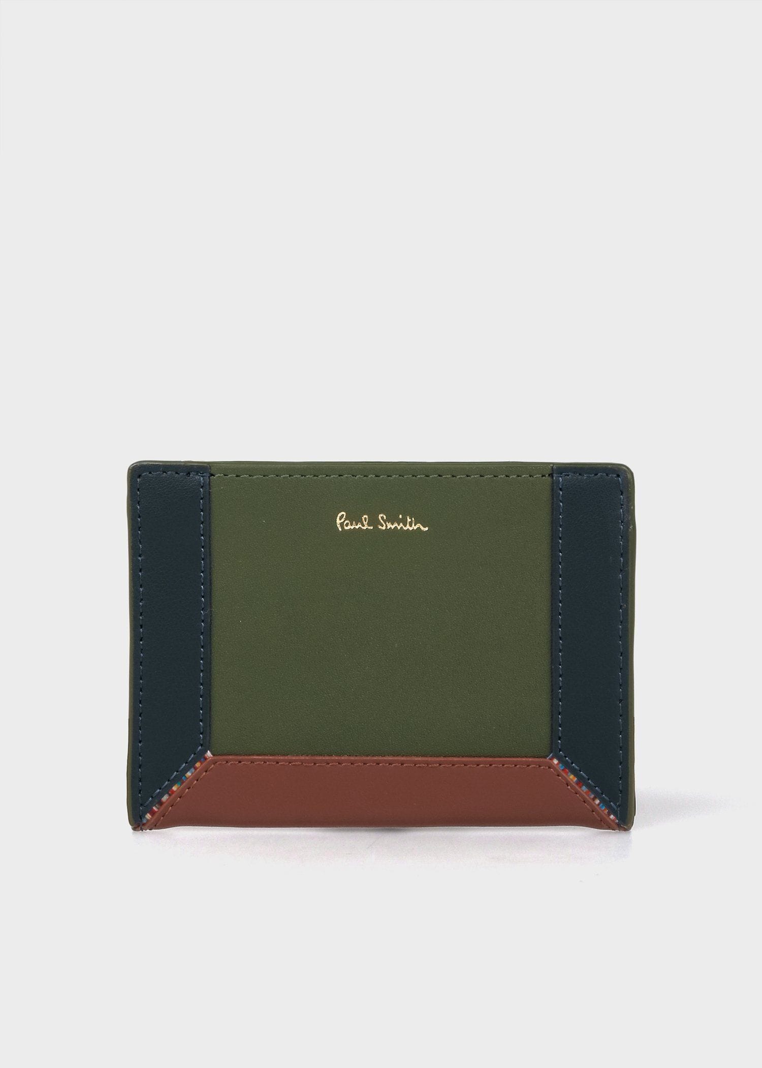 コントラストカラーブロック コインケース